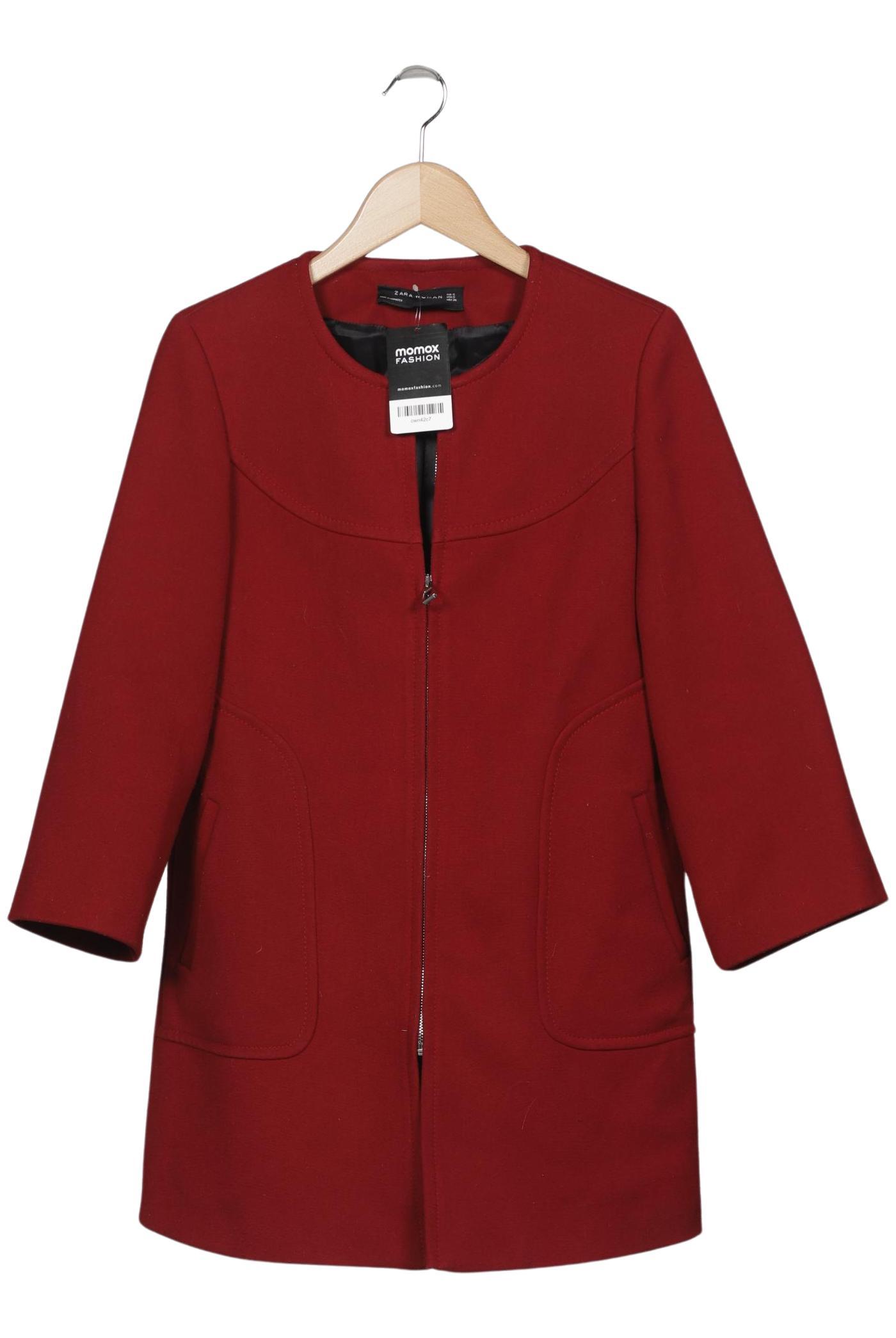 

Zara Damen Mantel, rot, Gr. 36