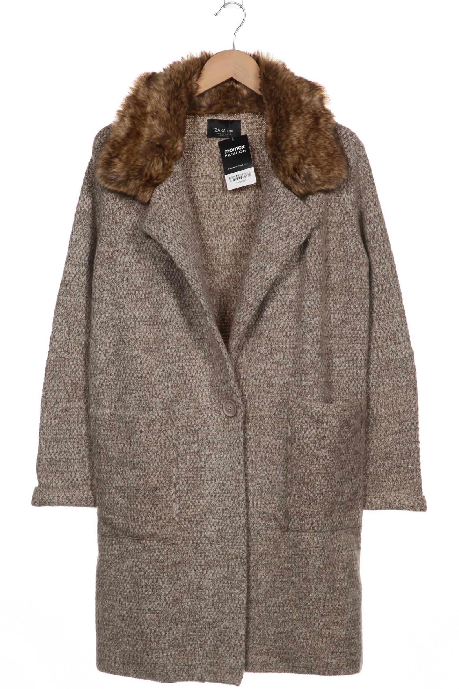 

ZARA Damen Mantel, beige
