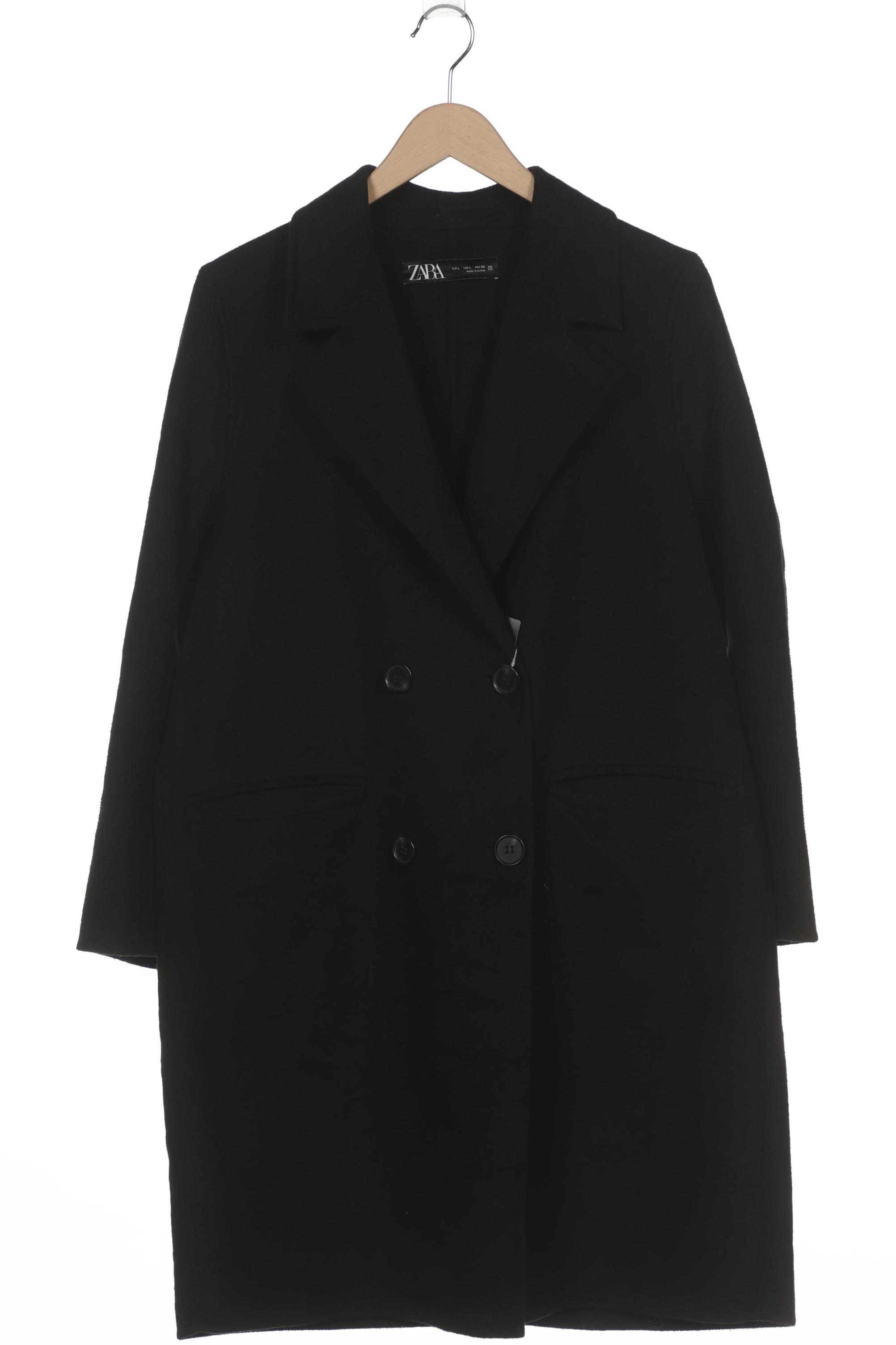 

Zara Damen Mantel, schwarz, Gr. 42