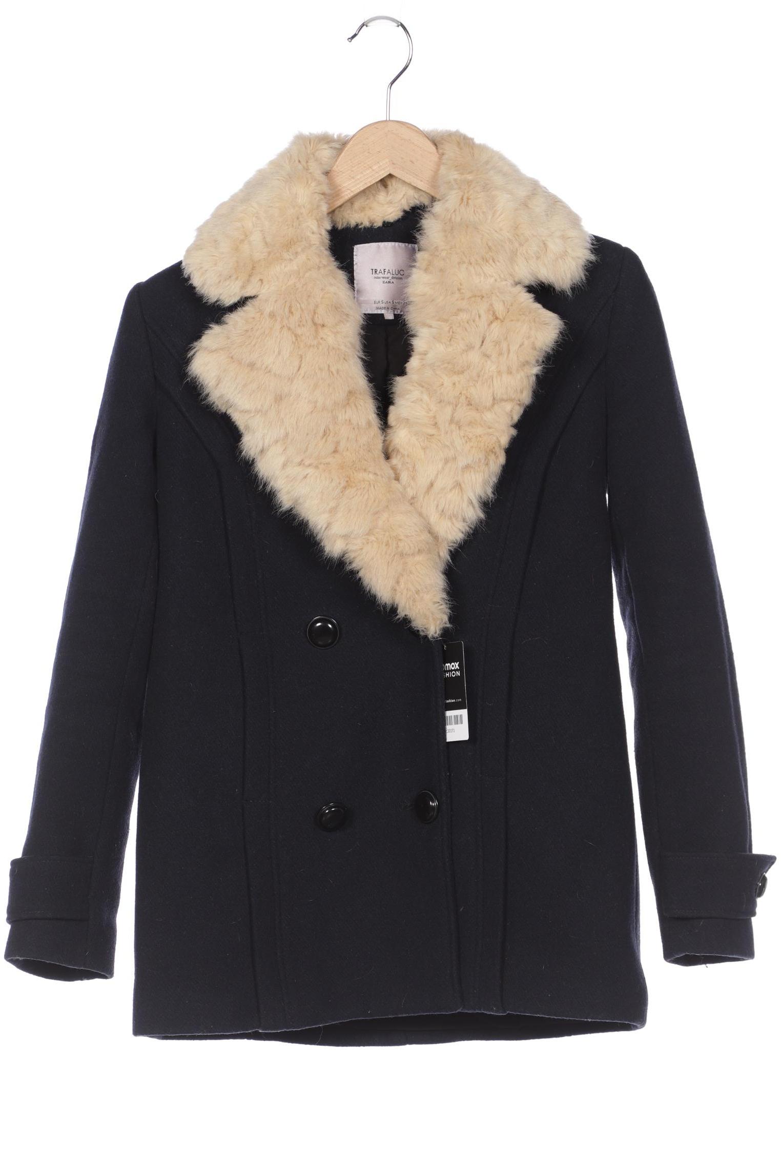 

Zara Damen Mantel, blau, Gr. 36