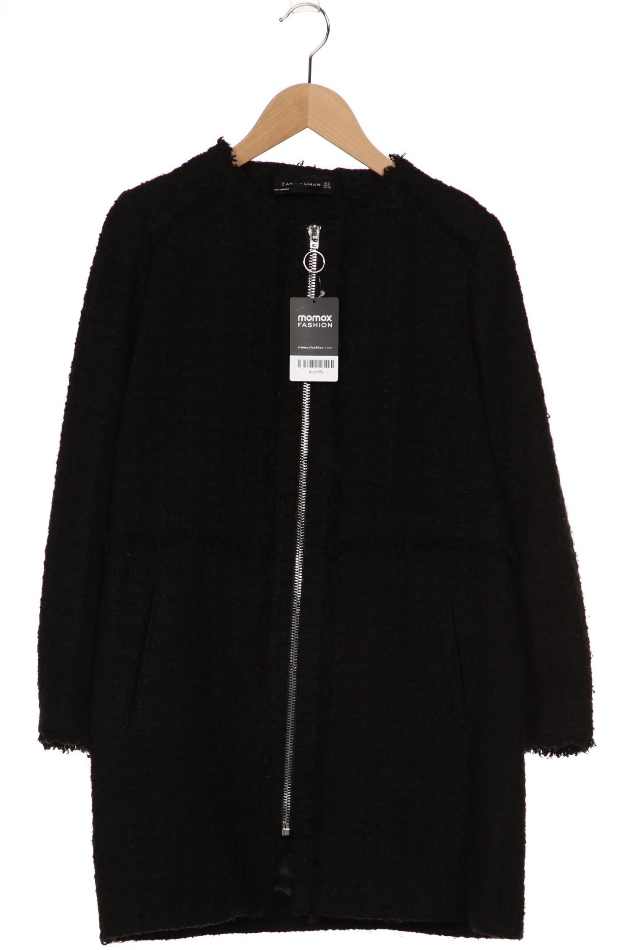 

ZARA Damen Mantel, schwarz