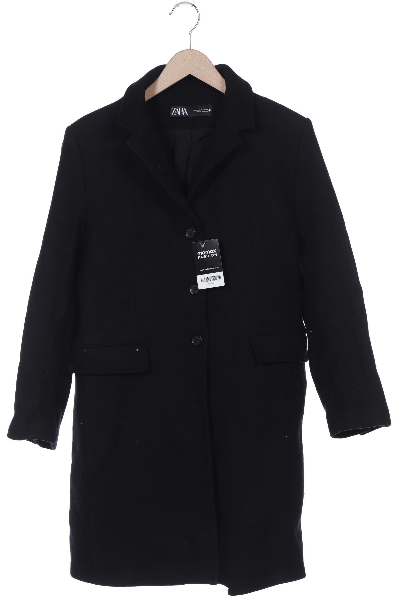 

Zara Damen Mantel, schwarz, Gr. 44