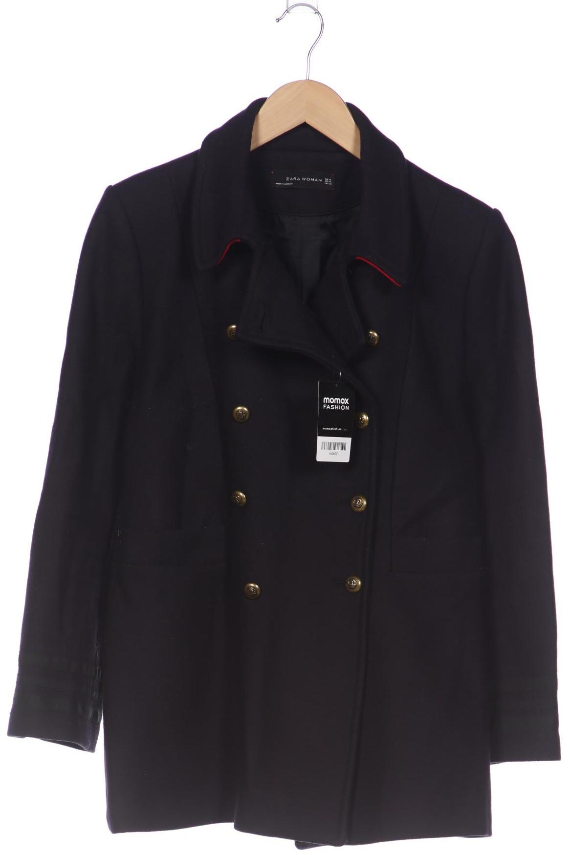 

Zara Damen Mantel, schwarz, Gr. 44