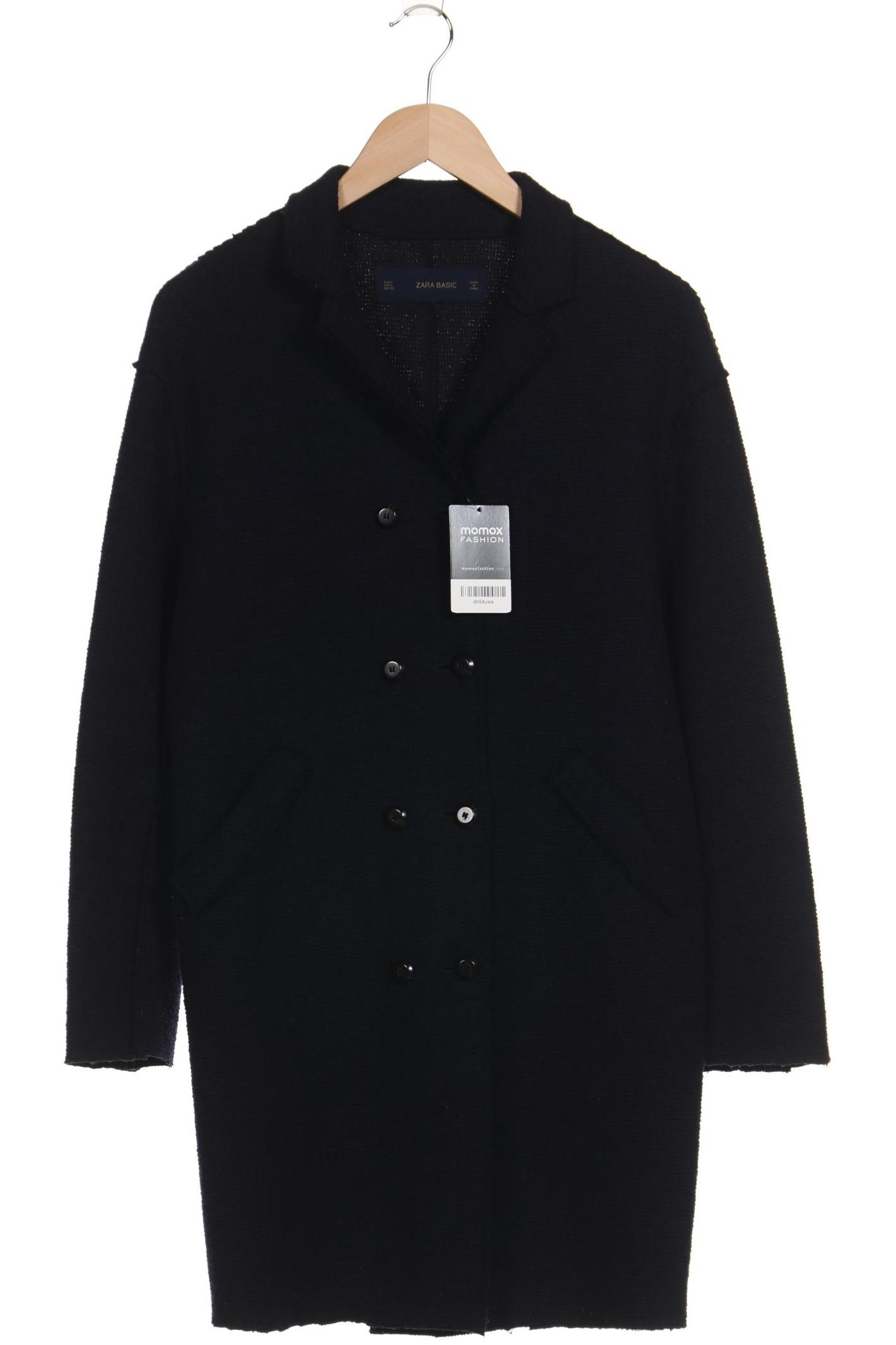 

Zara Damen Mantel, marineblau, Gr. 36