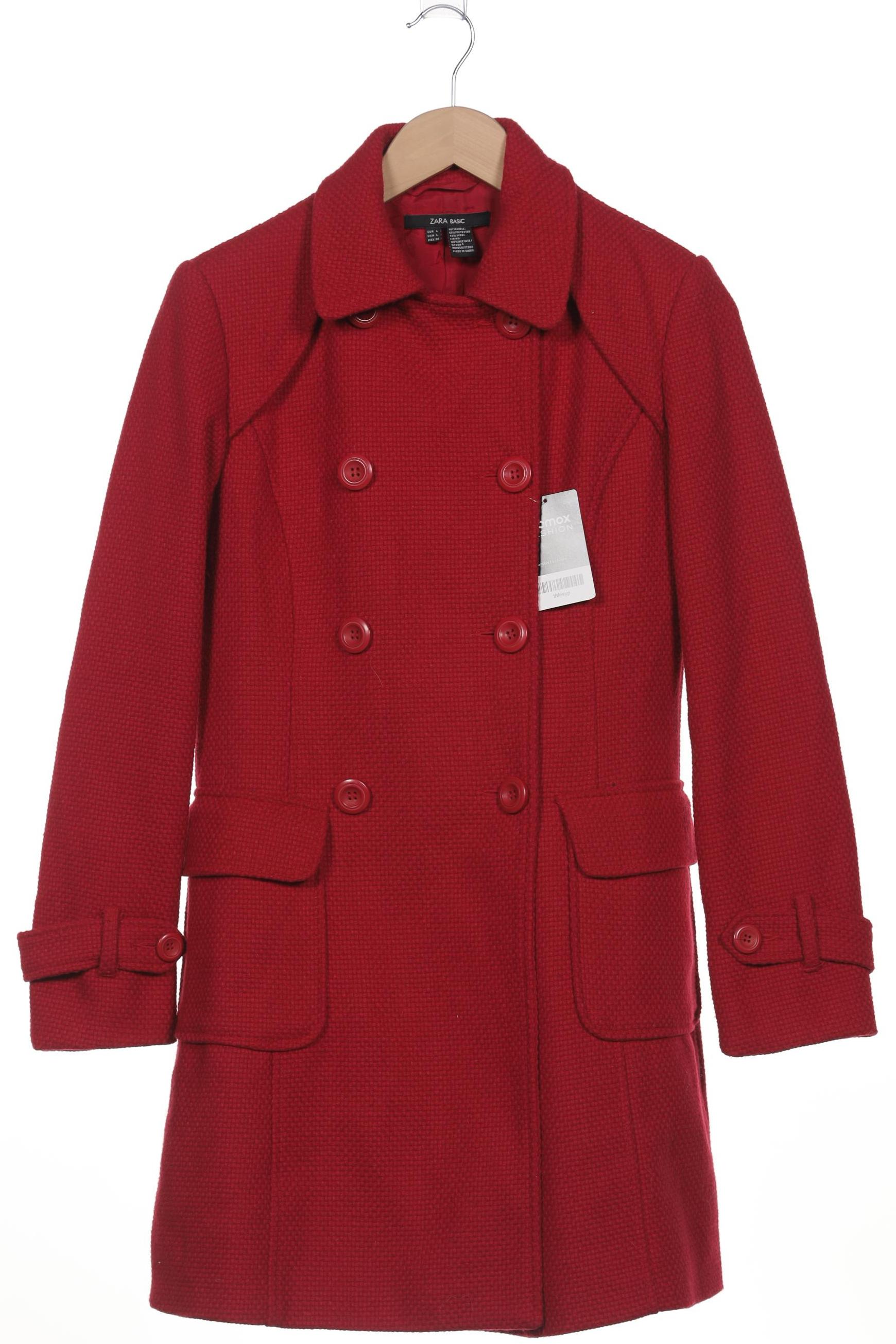 

Zara Damen Mantel, rot, Gr. 42