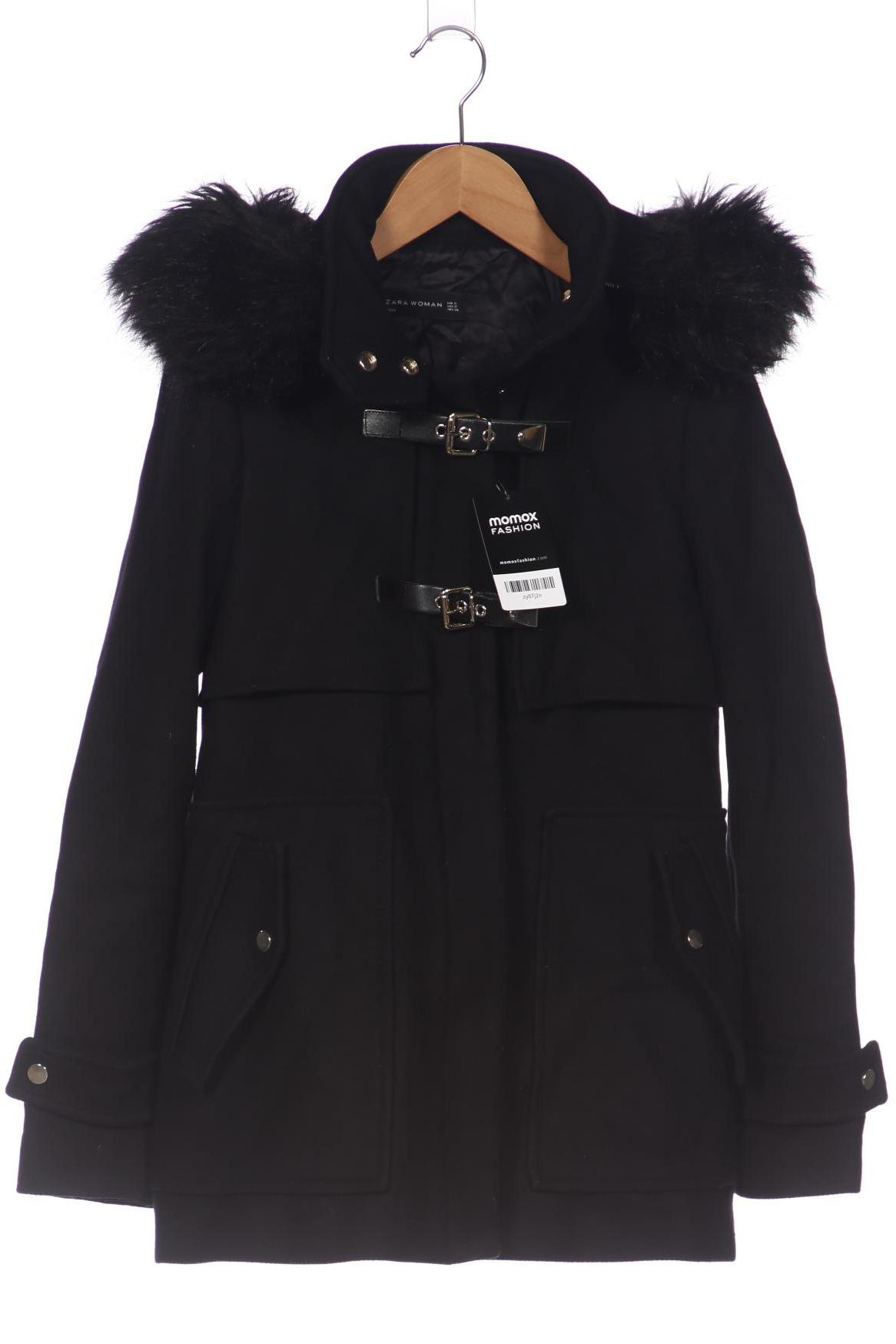 

Zara Damen Mantel, schwarz, Gr. 36