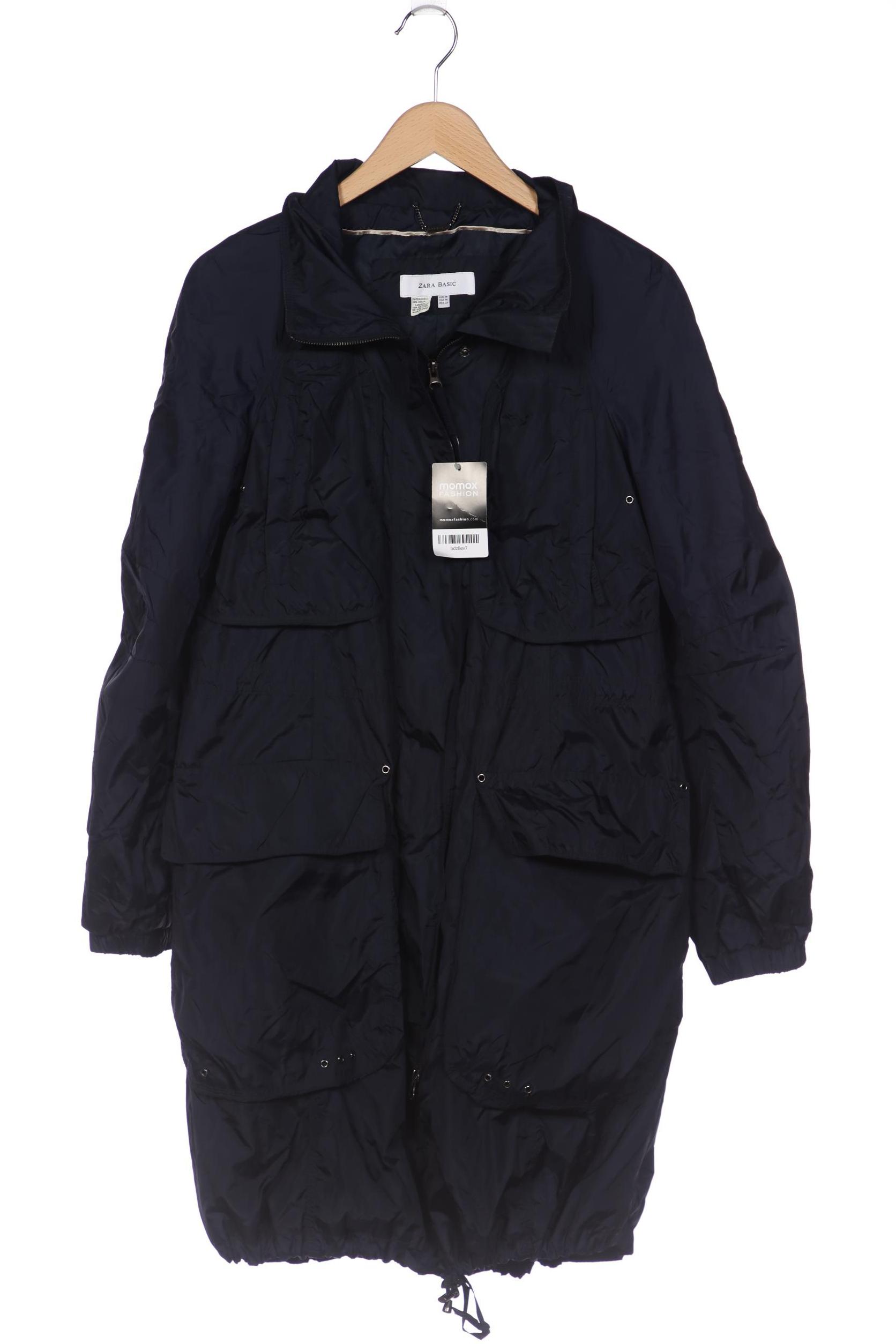 

ZARA Damen Mantel, marineblau