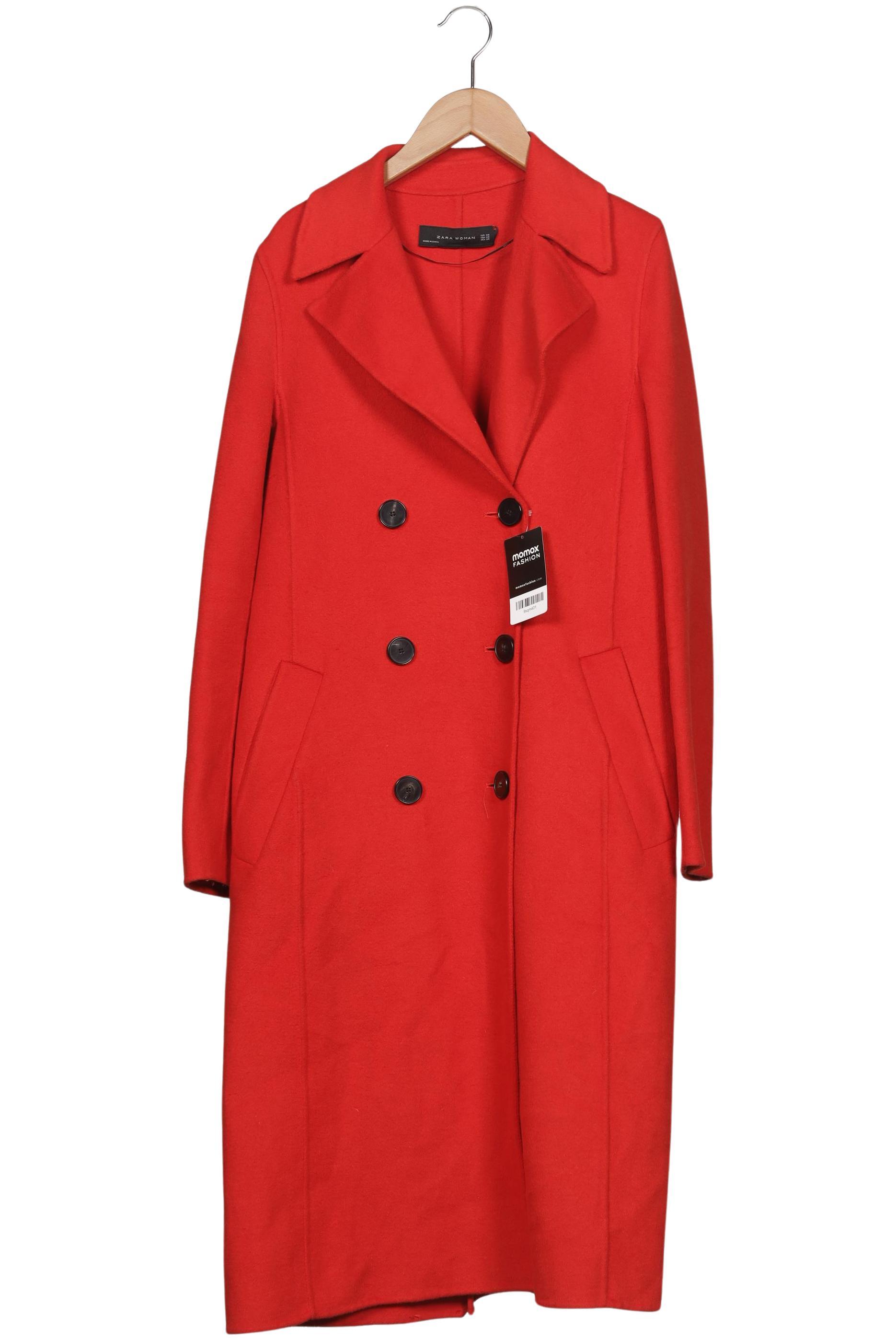

Zara Damen Mantel, rot, Gr. 34