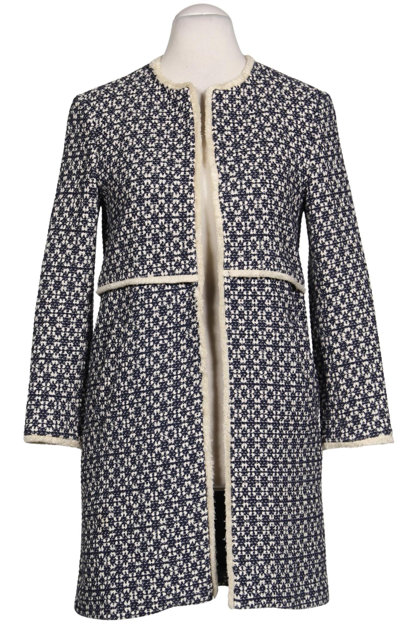 

Zara Damen Mantel, marineblau, Gr. 36