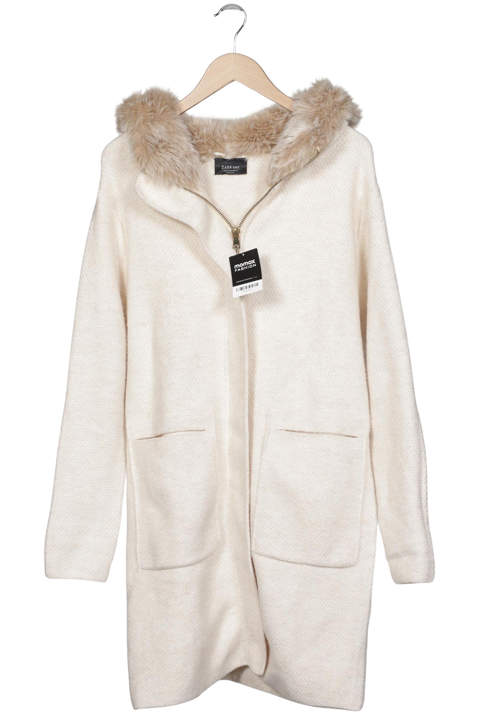 

Zara Damen Mantel, cremeweiß, Gr. 38