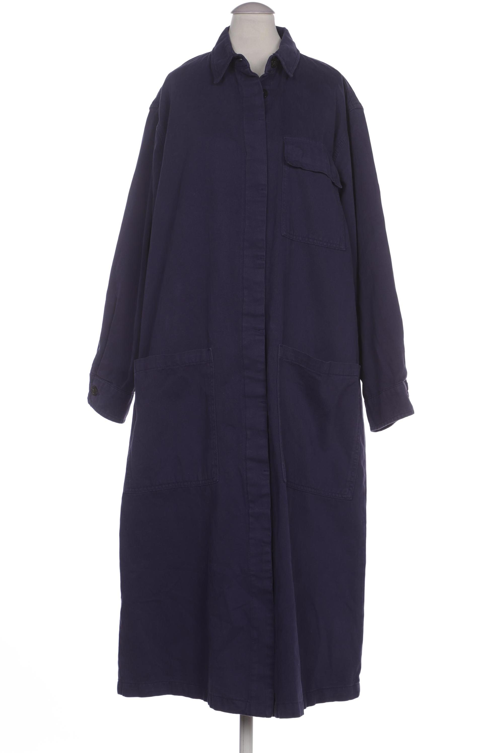 

Zara Damen Mantel, marineblau, Gr. 36