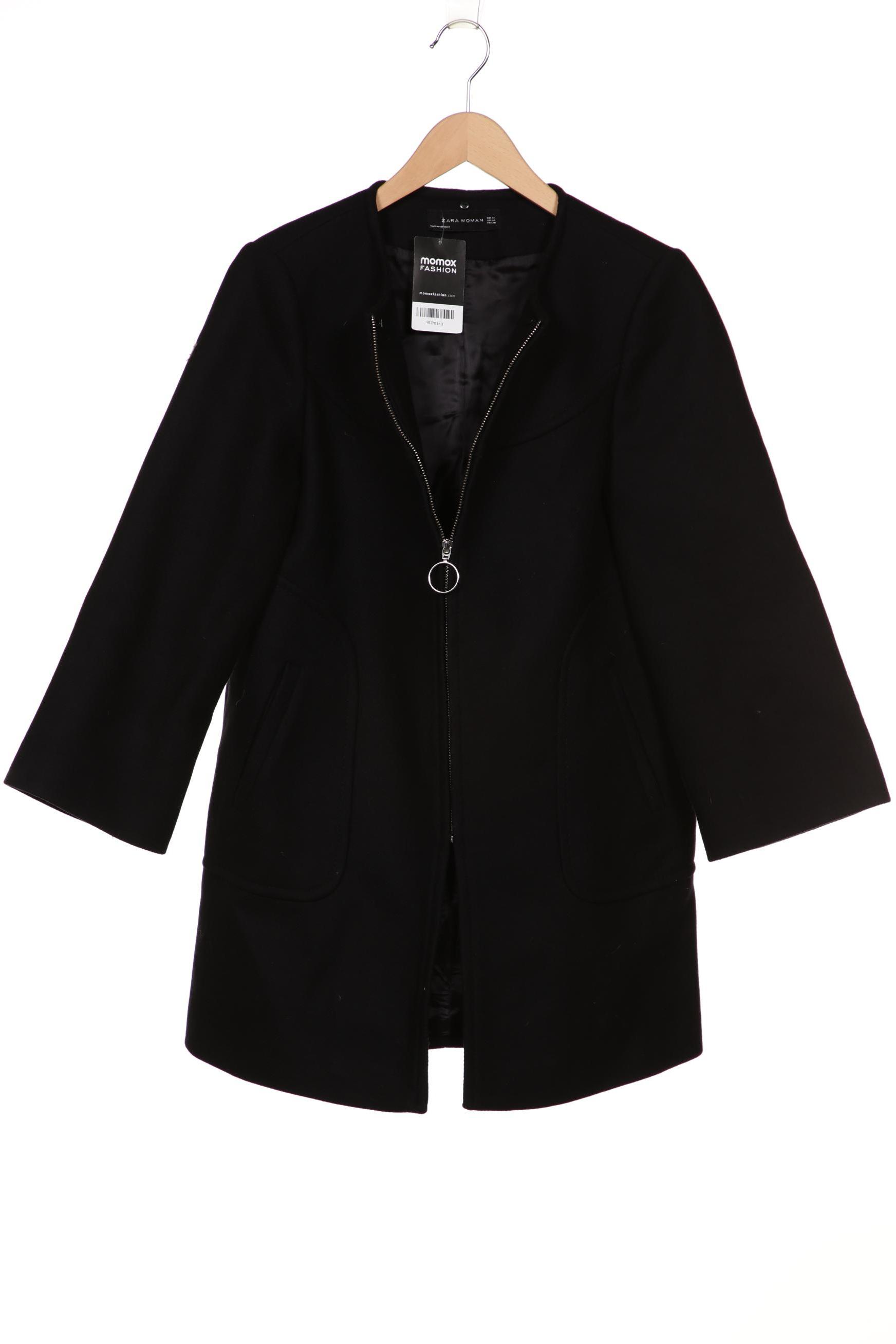 

ZARA Damen Mantel, schwarz