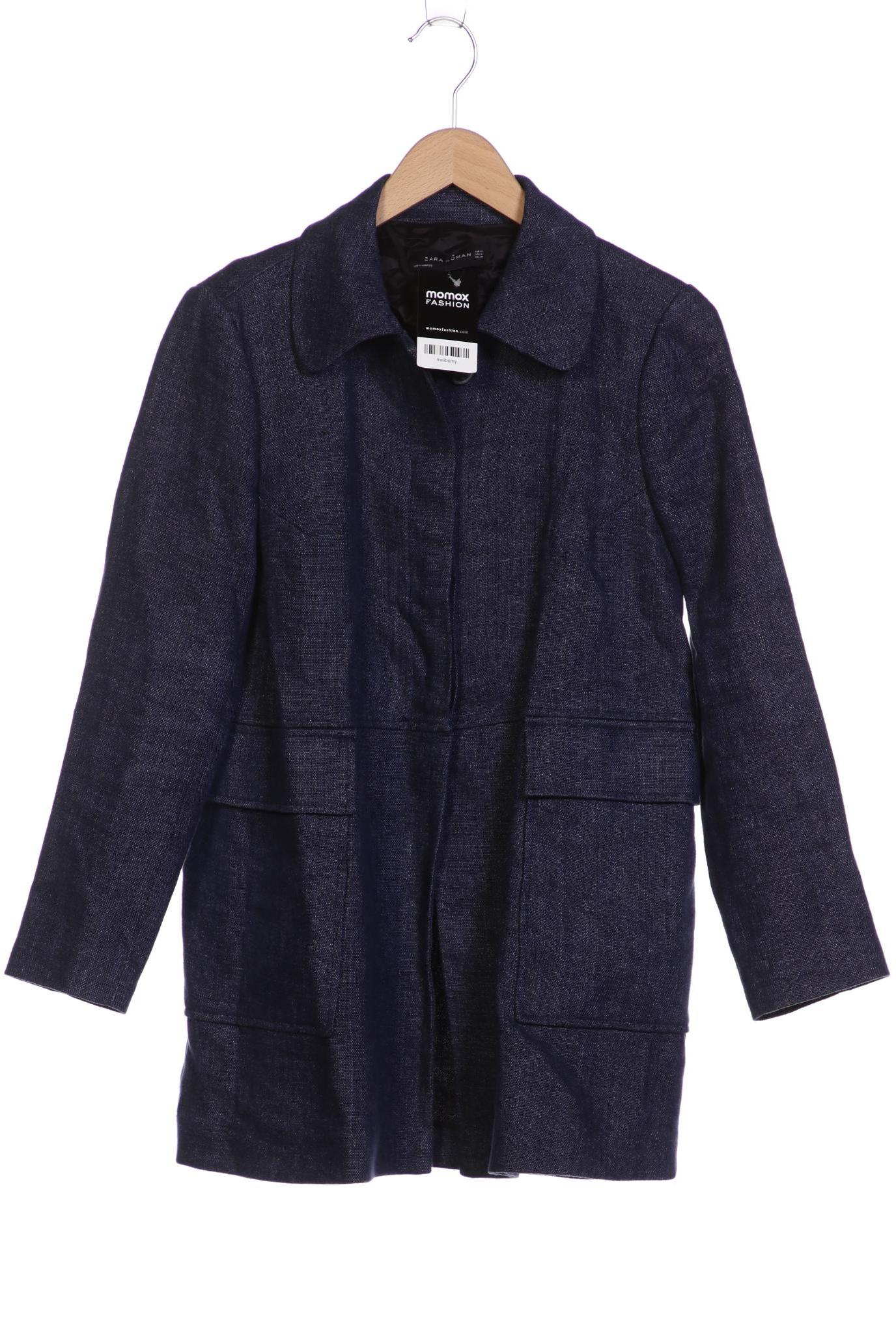 

ZARA Damen Mantel, marineblau
