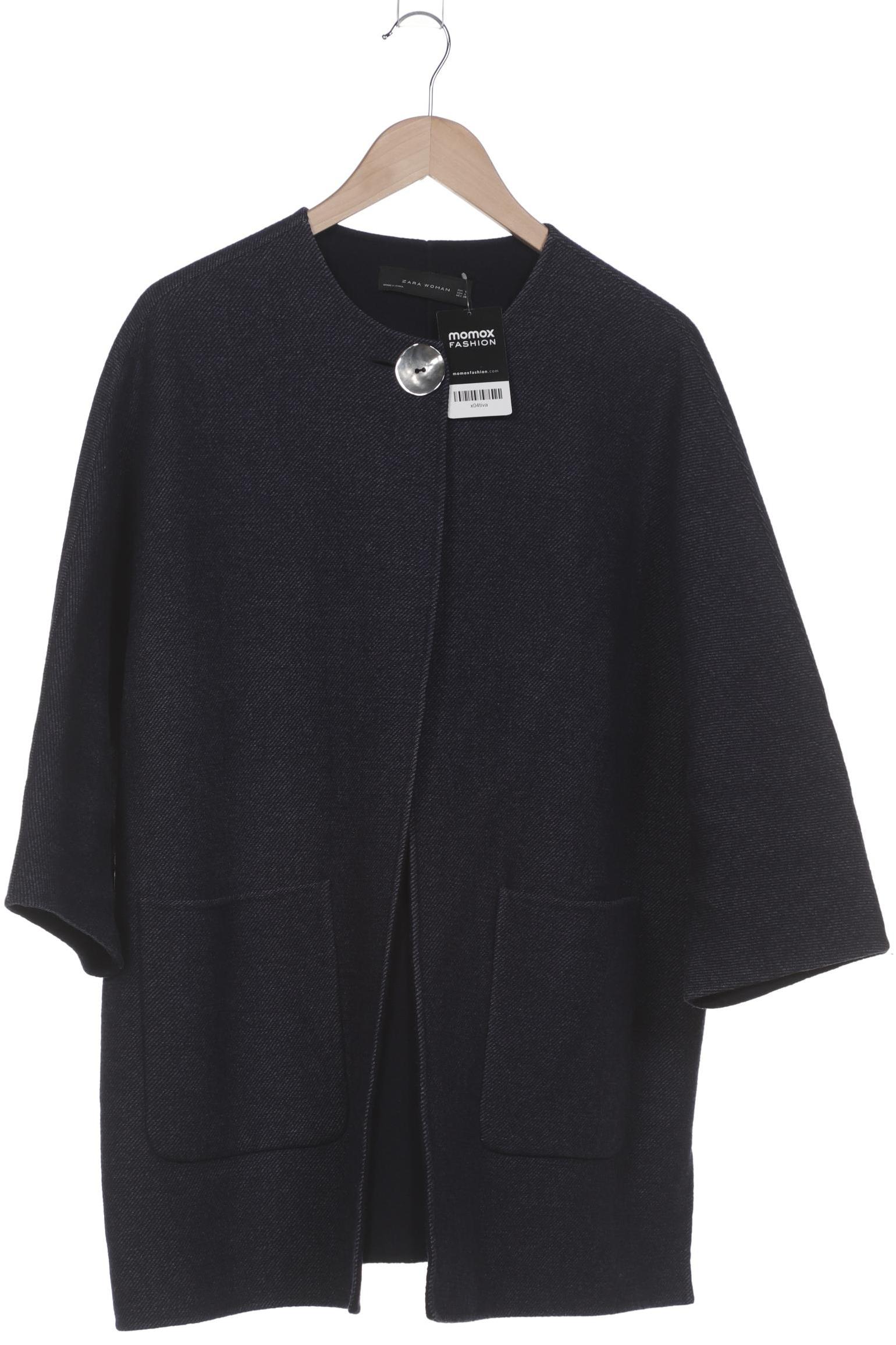 

Zara Damen Mantel, marineblau, Gr. 42
