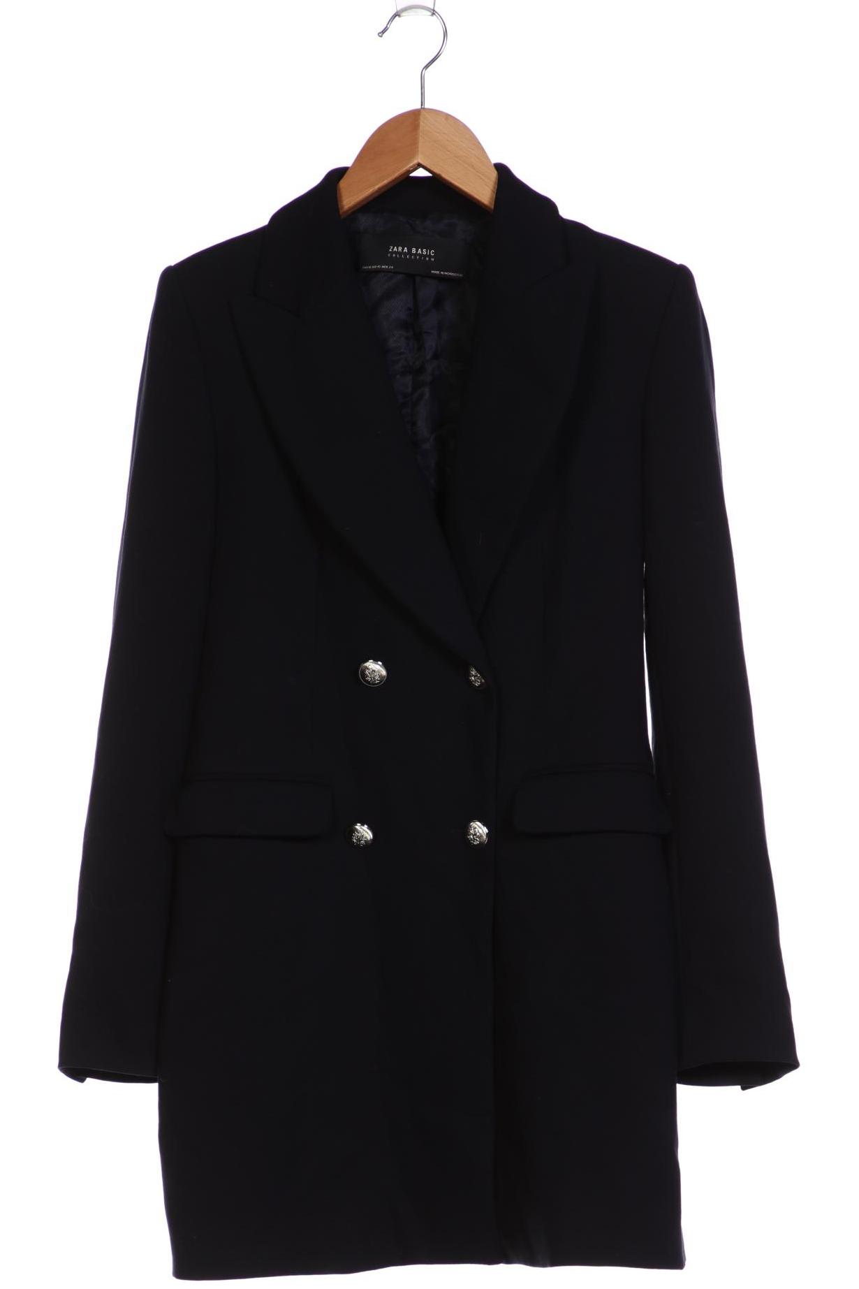 

Zara Damen Mantel, marineblau, Gr. 34