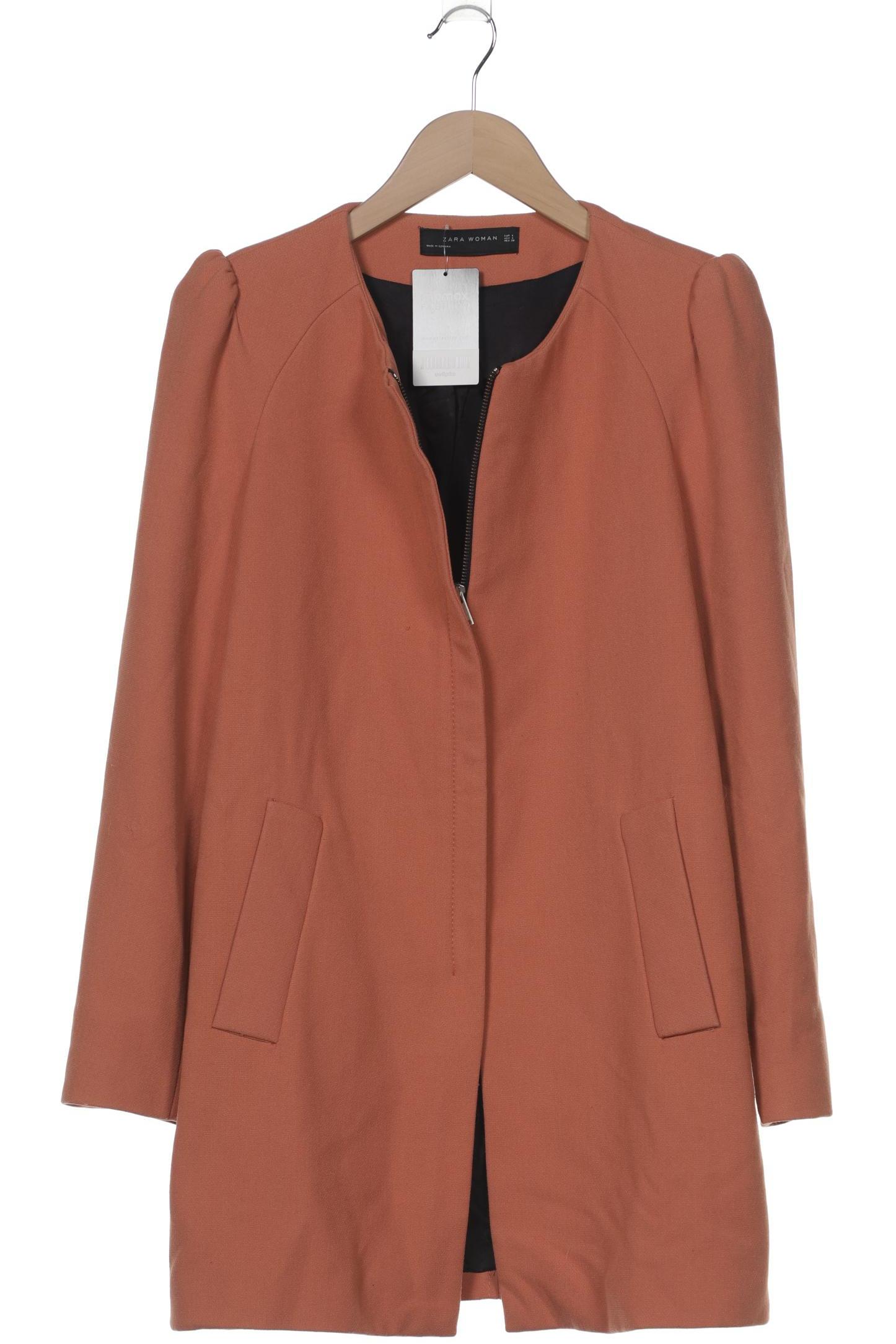 

Zara Damen Mantel, orange, Gr. 42