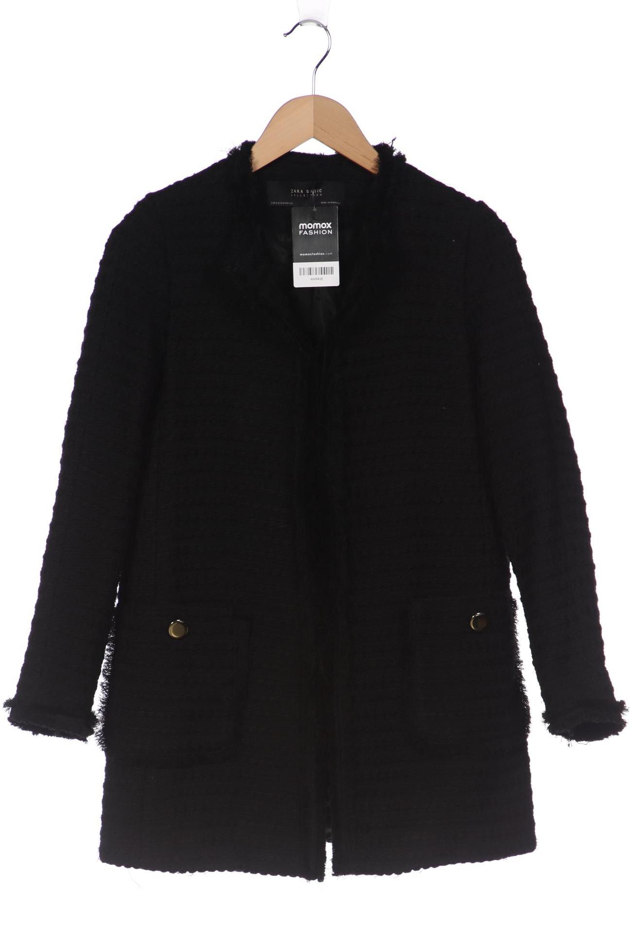 

ZARA Damen Mantel, schwarz