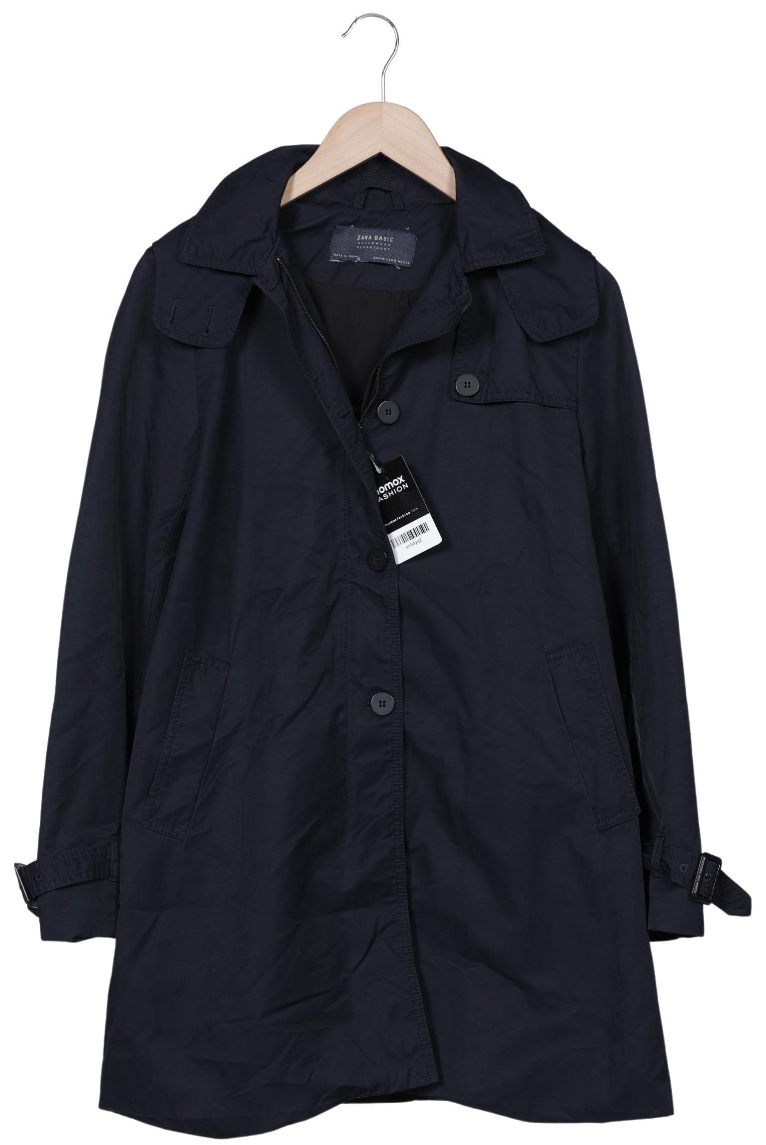

Zara Damen Mantel, marineblau, Gr. 38