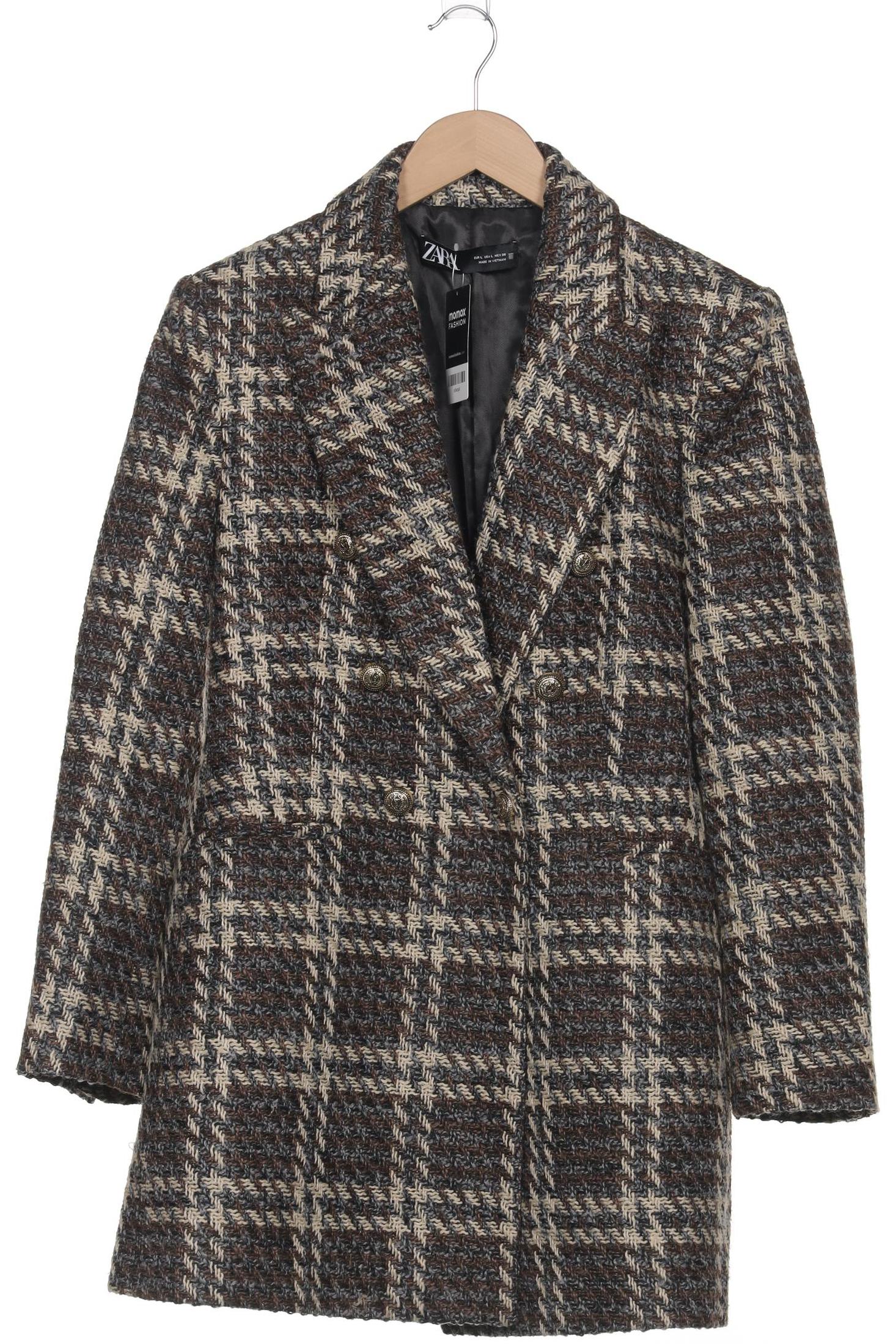 

Zara Damen Mantel, mehrfarbig, Gr. 42