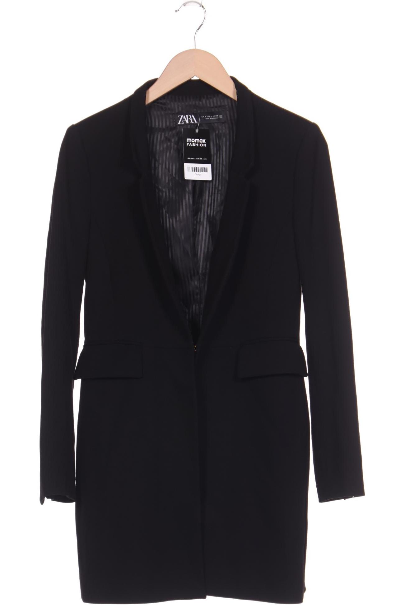 

ZARA Damen Mantel, schwarz