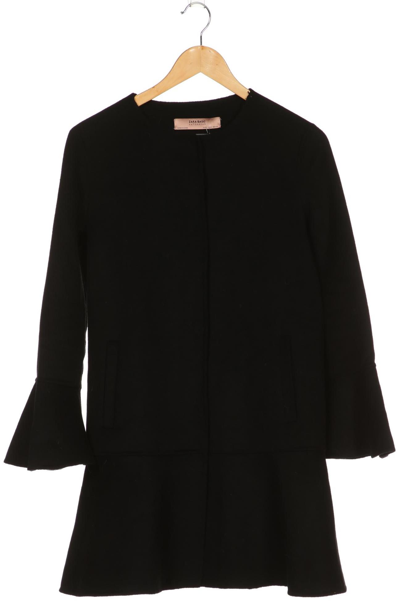 

Zara Damen Mantel, schwarz, Gr. 36