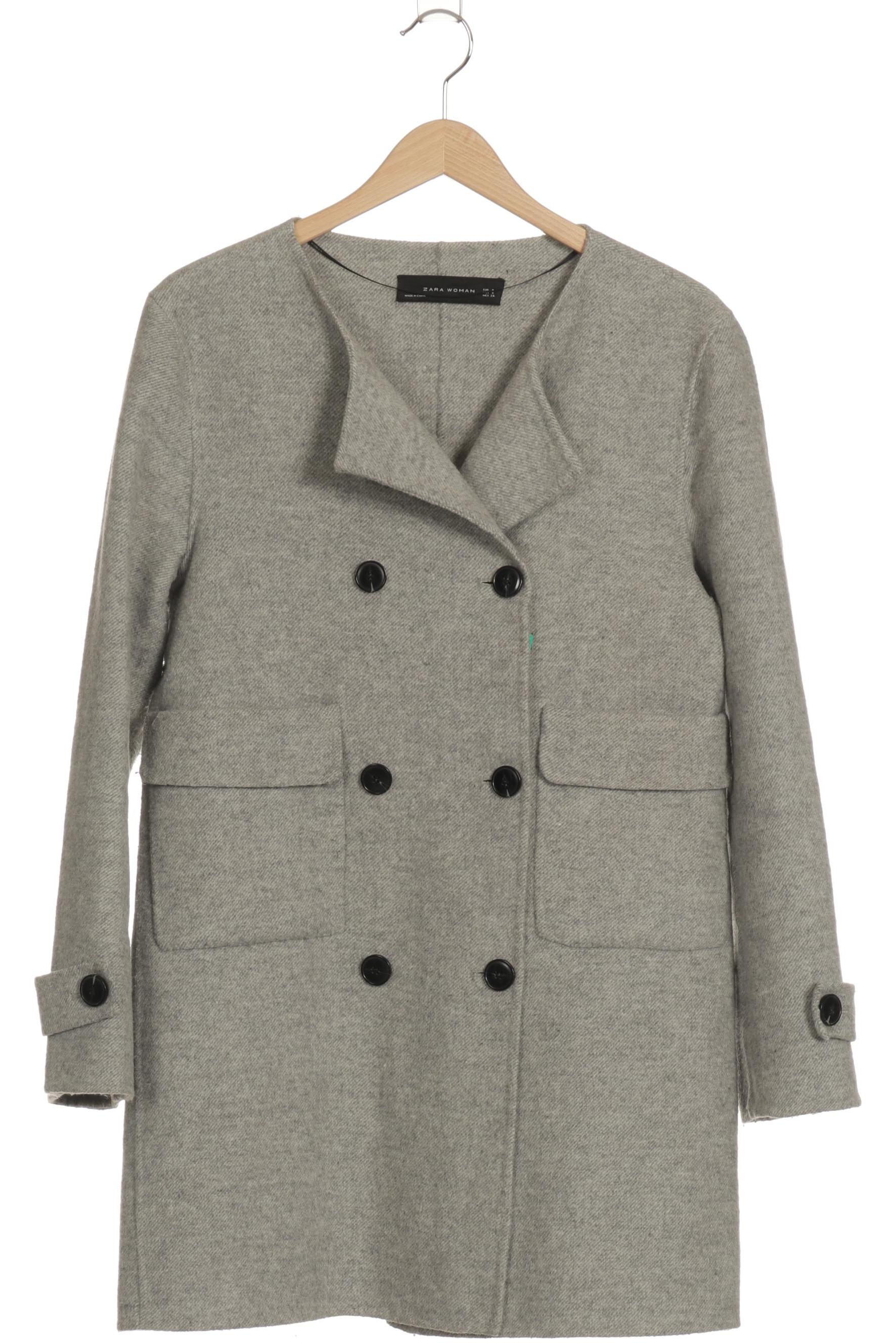 

Zara Damen Mantel, grau, Gr. 36