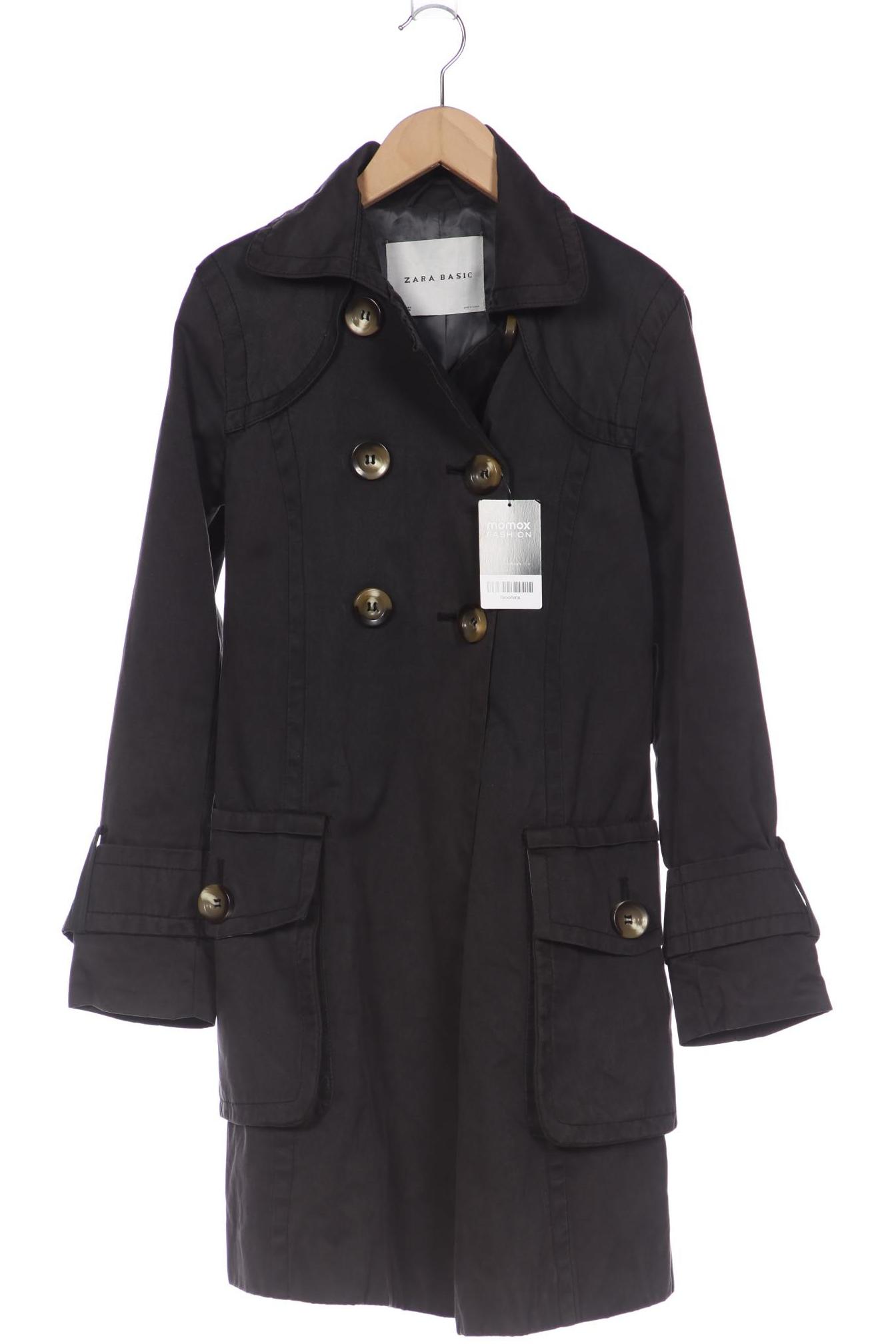 

ZARA Damen Mantel, grau