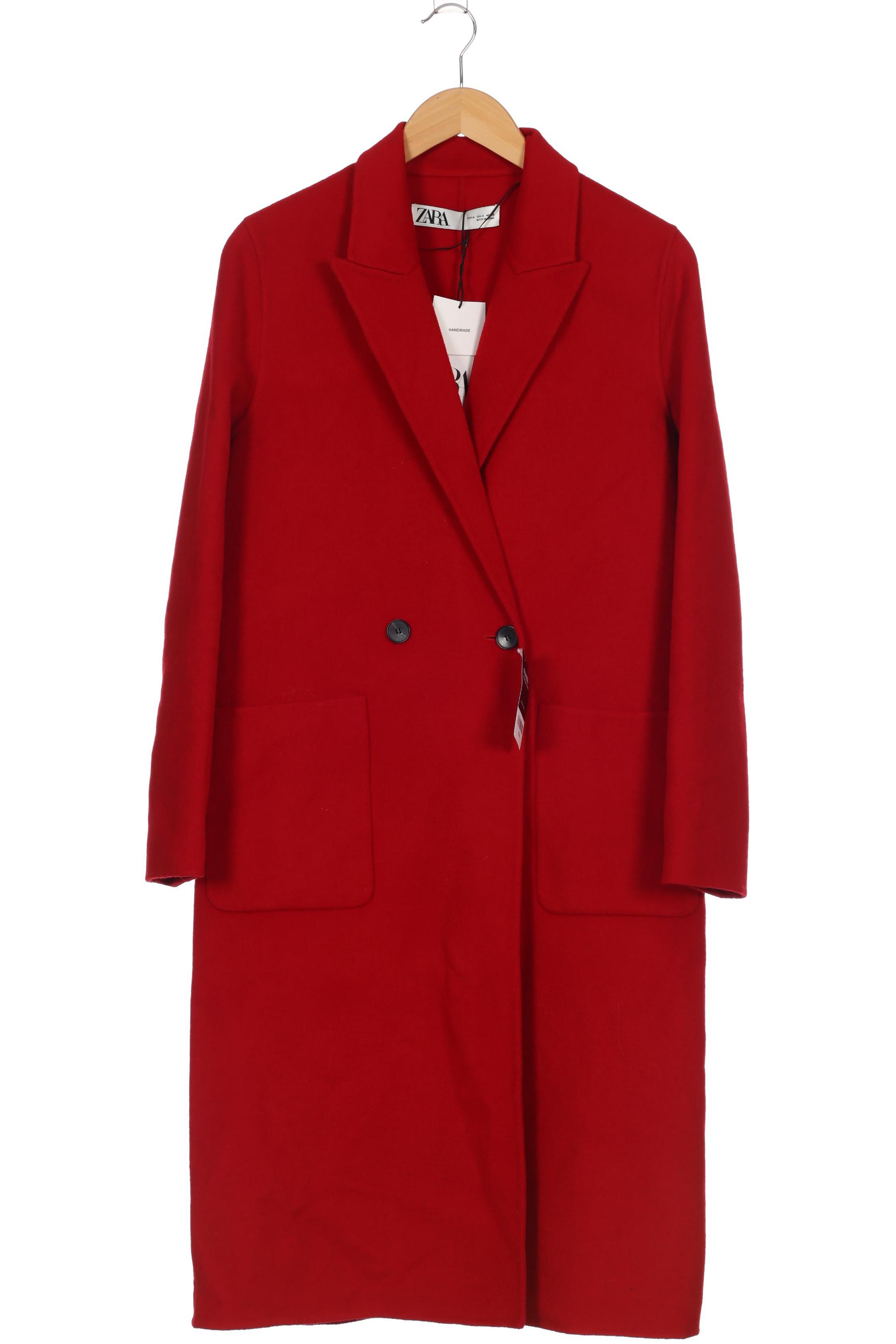 

Zara Damen Mantel, rot, Gr. 38