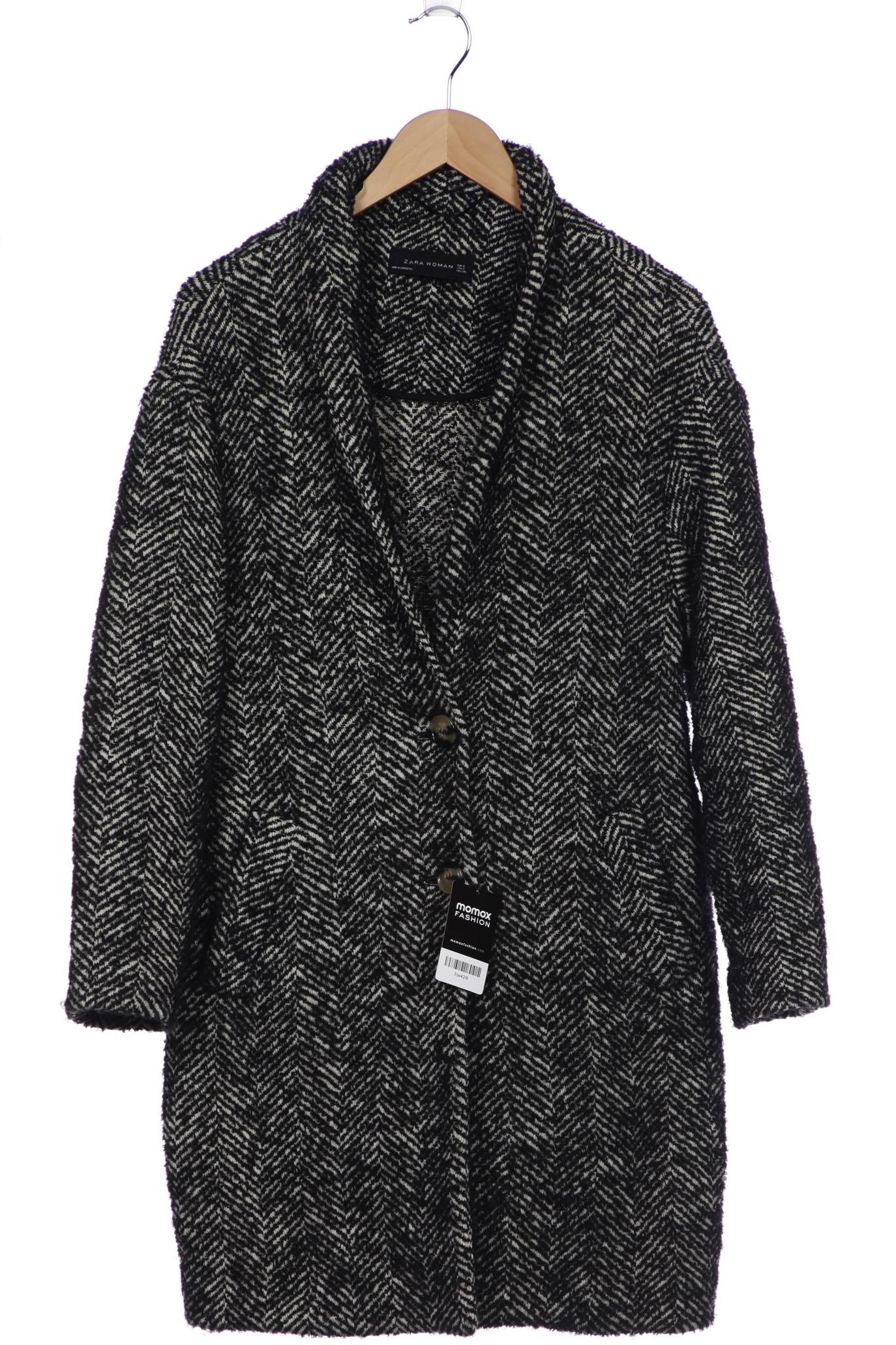 

ZARA Damen Mantel, grau