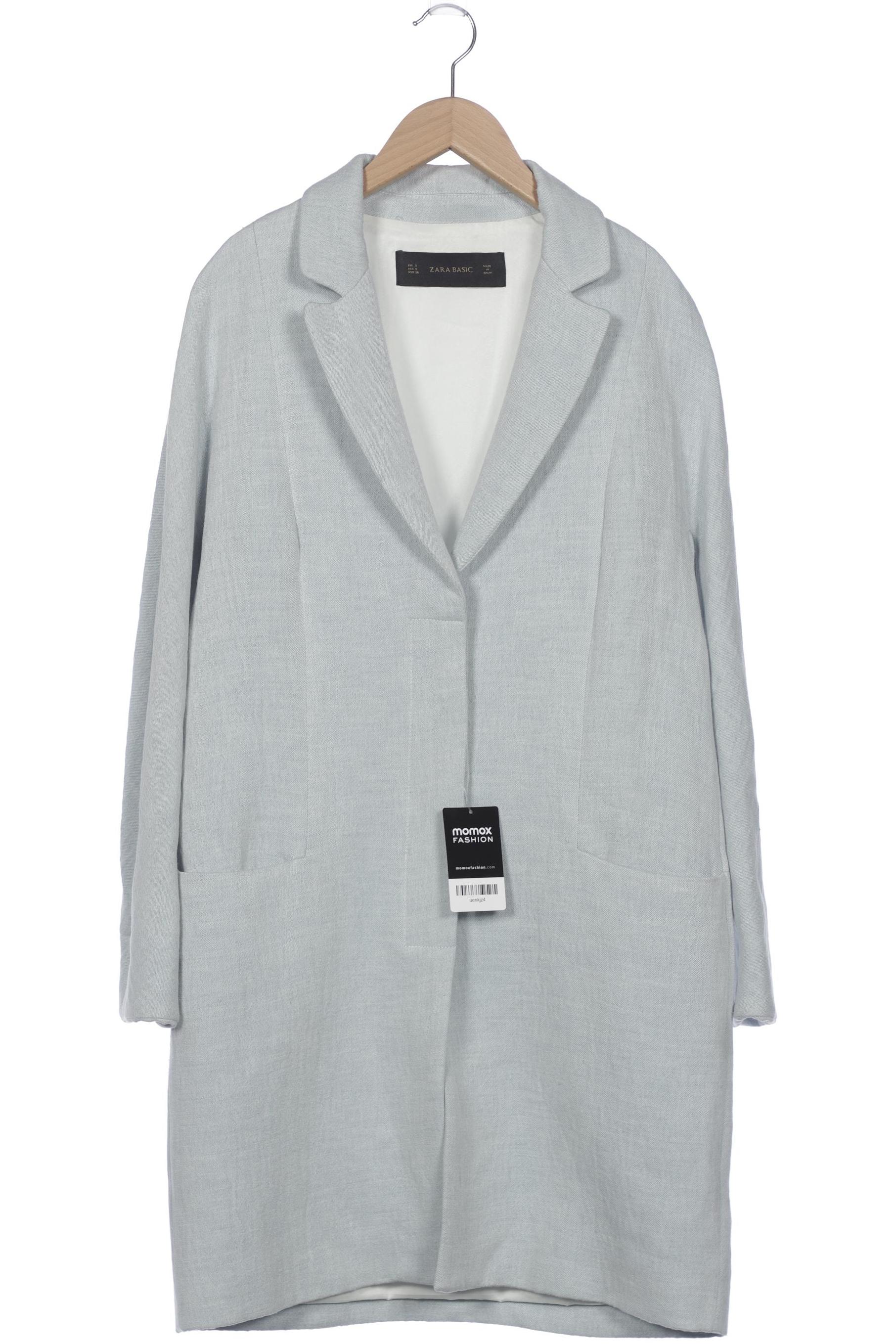 

Zara Damen Mantel, hellblau, Gr. 36