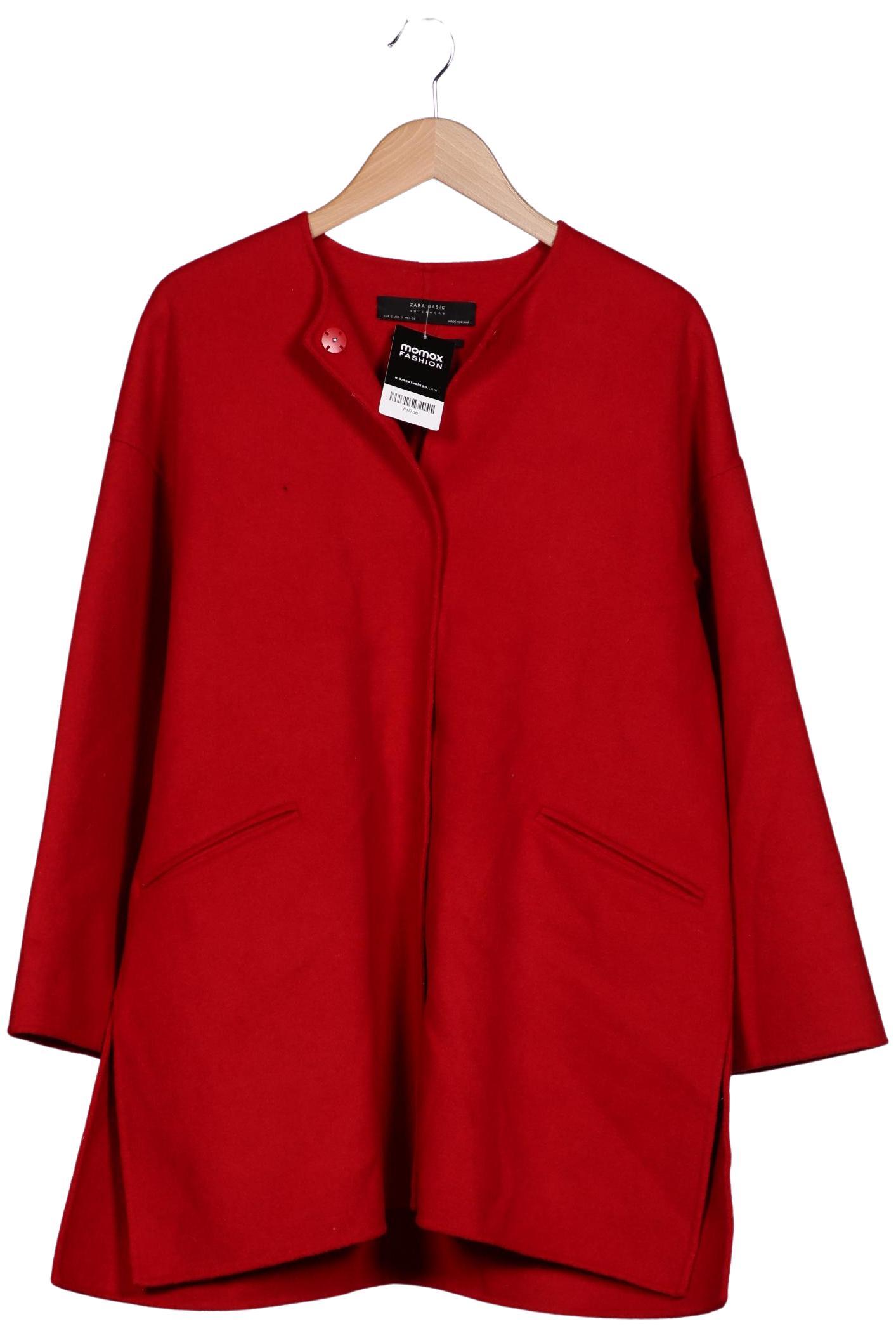 

Zara Damen Mantel, rot, Gr. 36