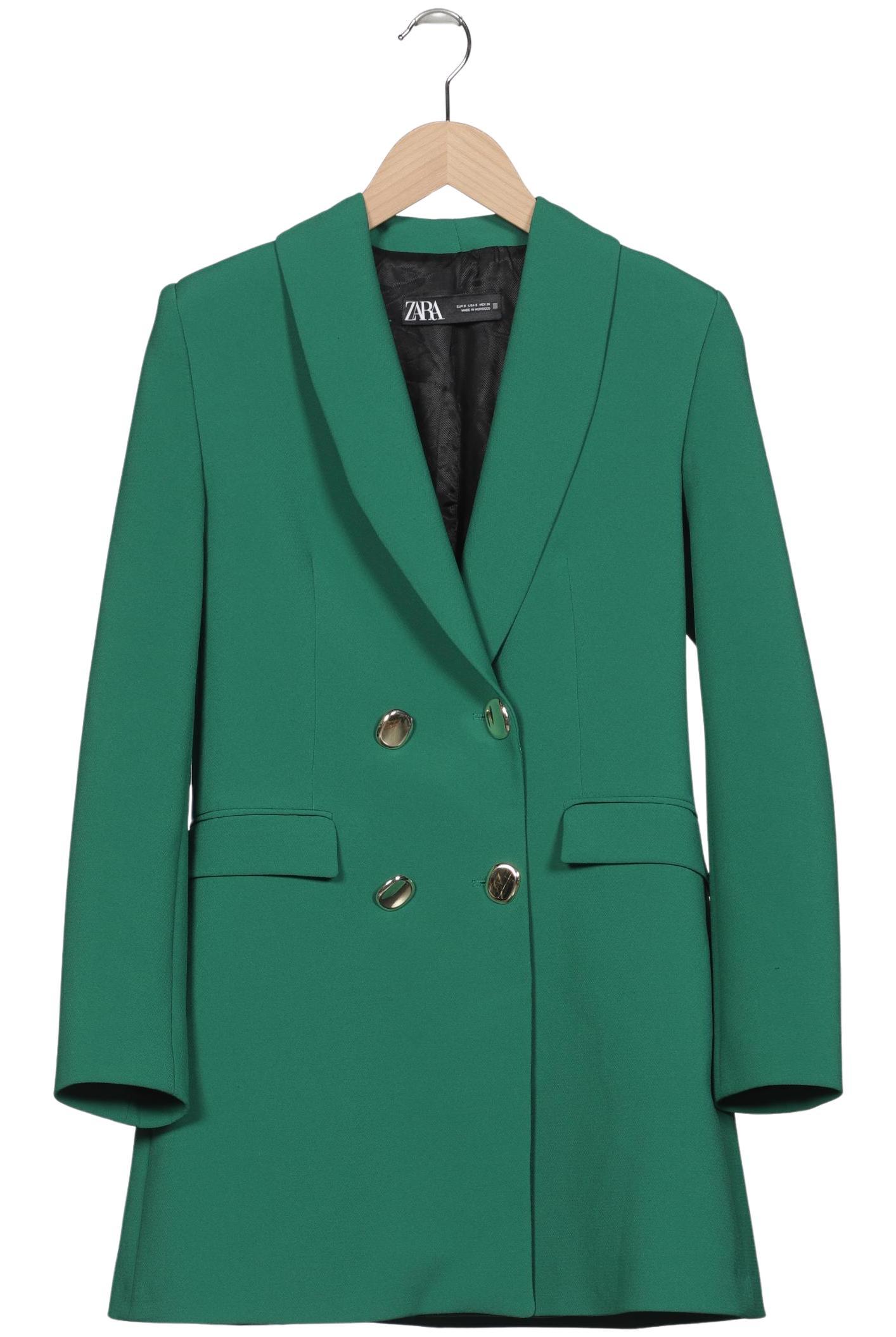 

Zara Damen Mantel, grün, Gr. 36