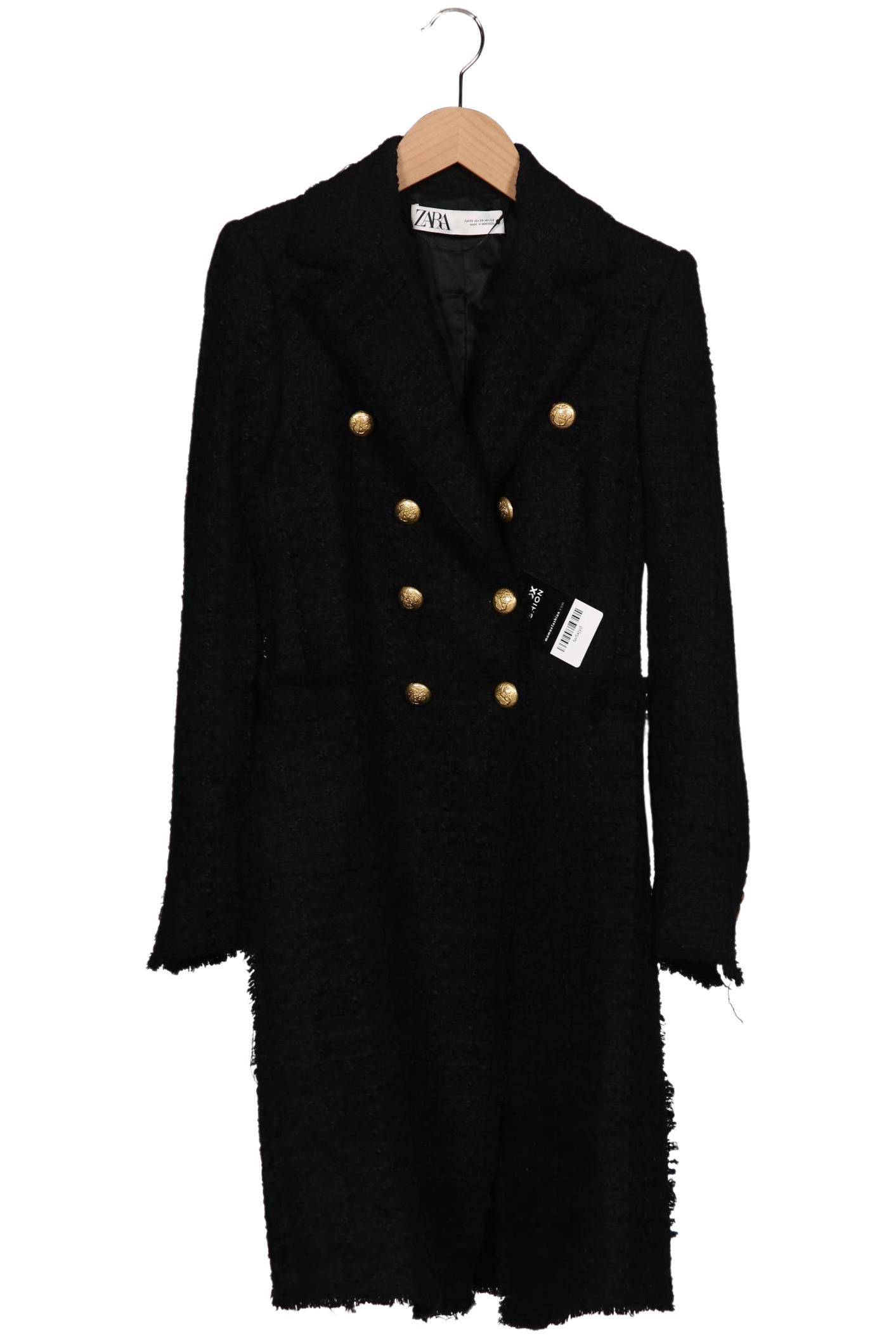 

Zara Damen Mantel, schwarz, Gr. 34
