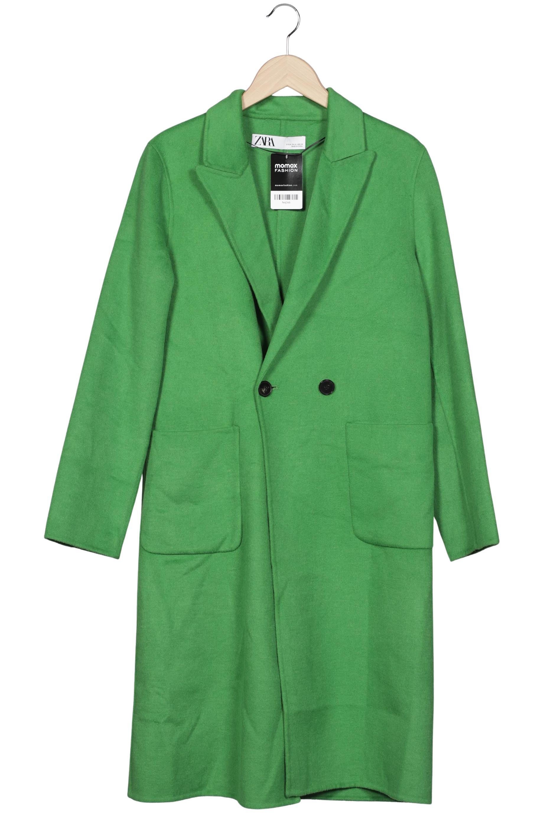 

Zara Damen Mantel, grün, Gr. 38