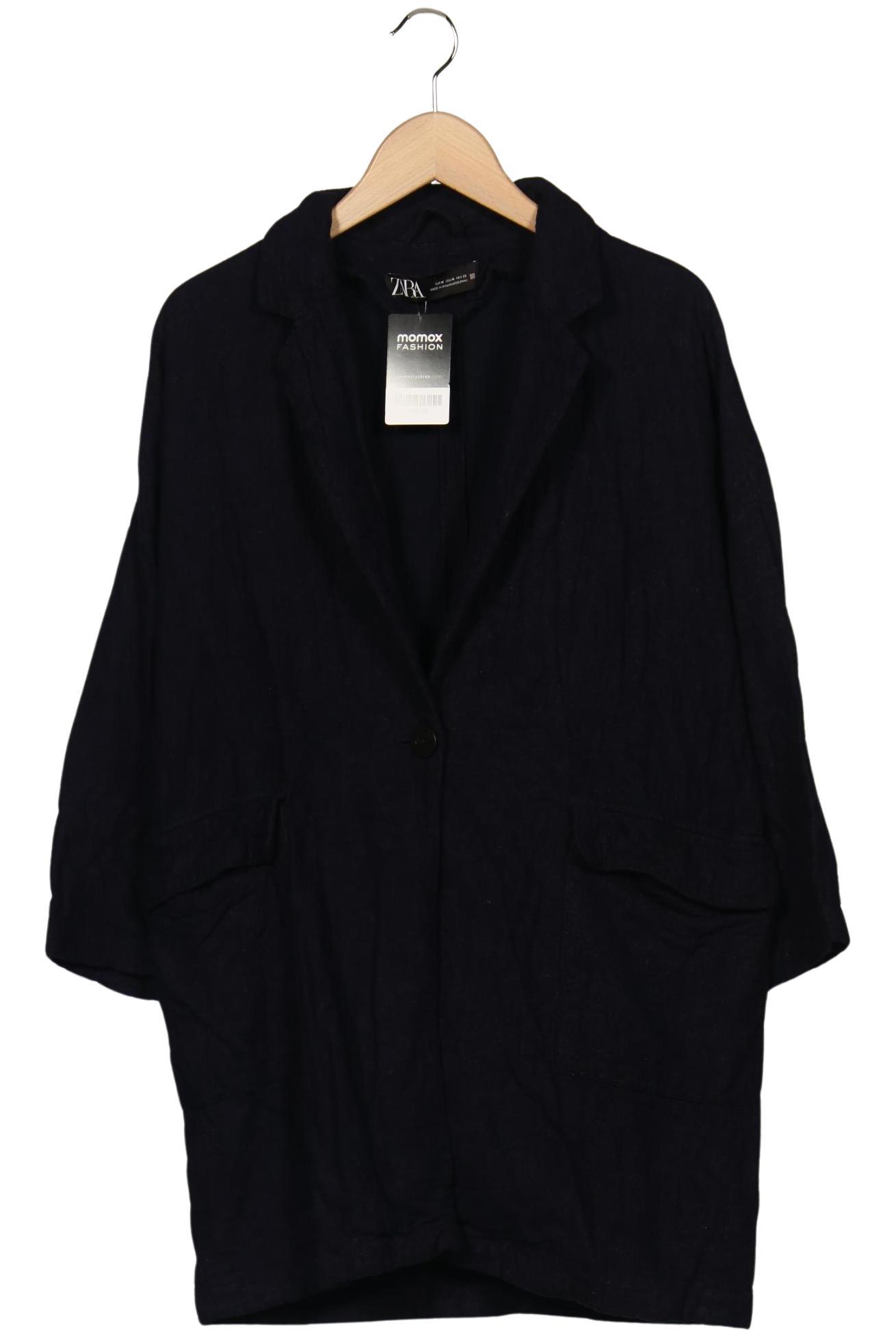 

Zara Damen Mantel, marineblau, Gr. 38