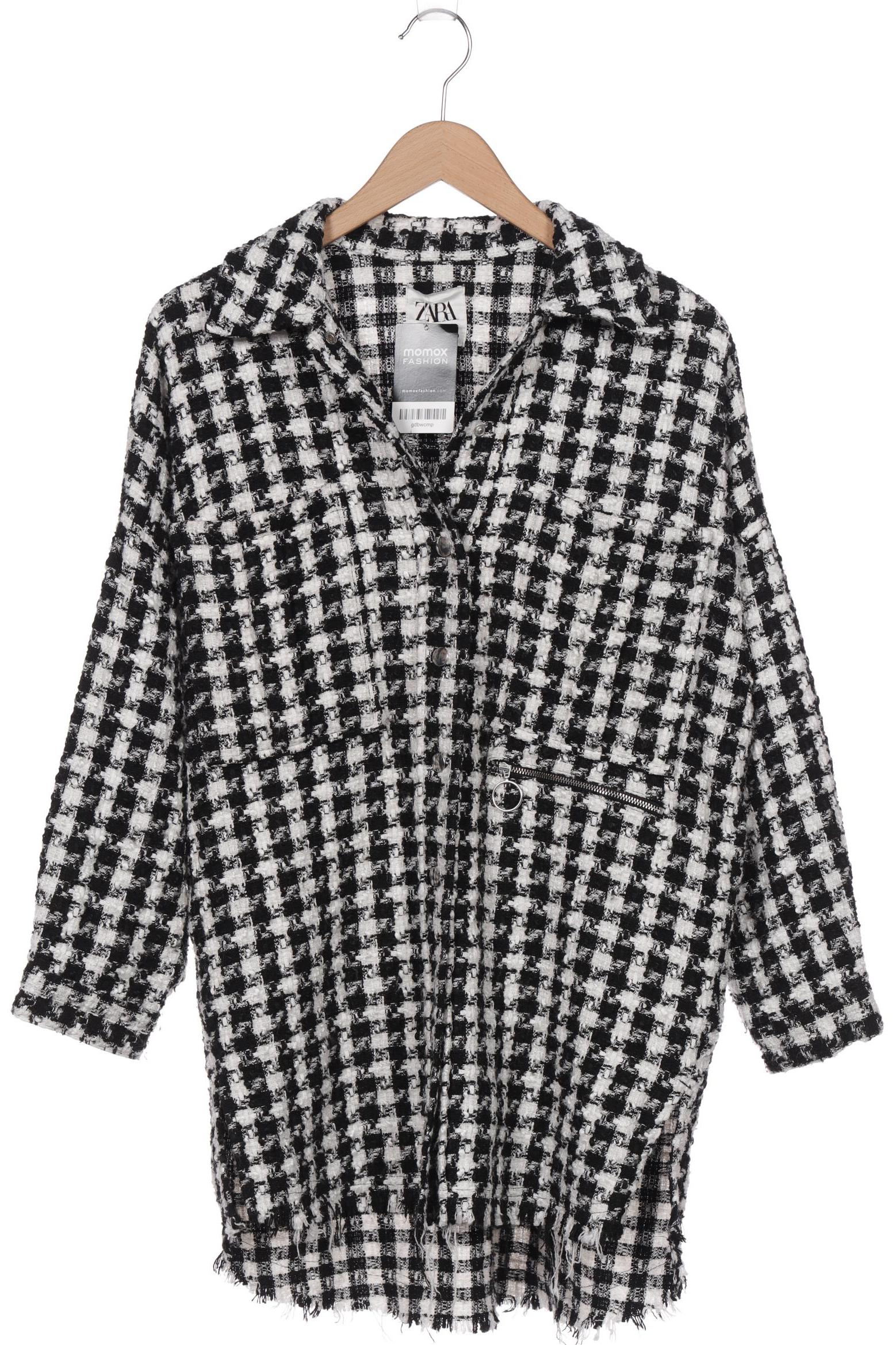 

ZARA Damen Mantel, schwarz