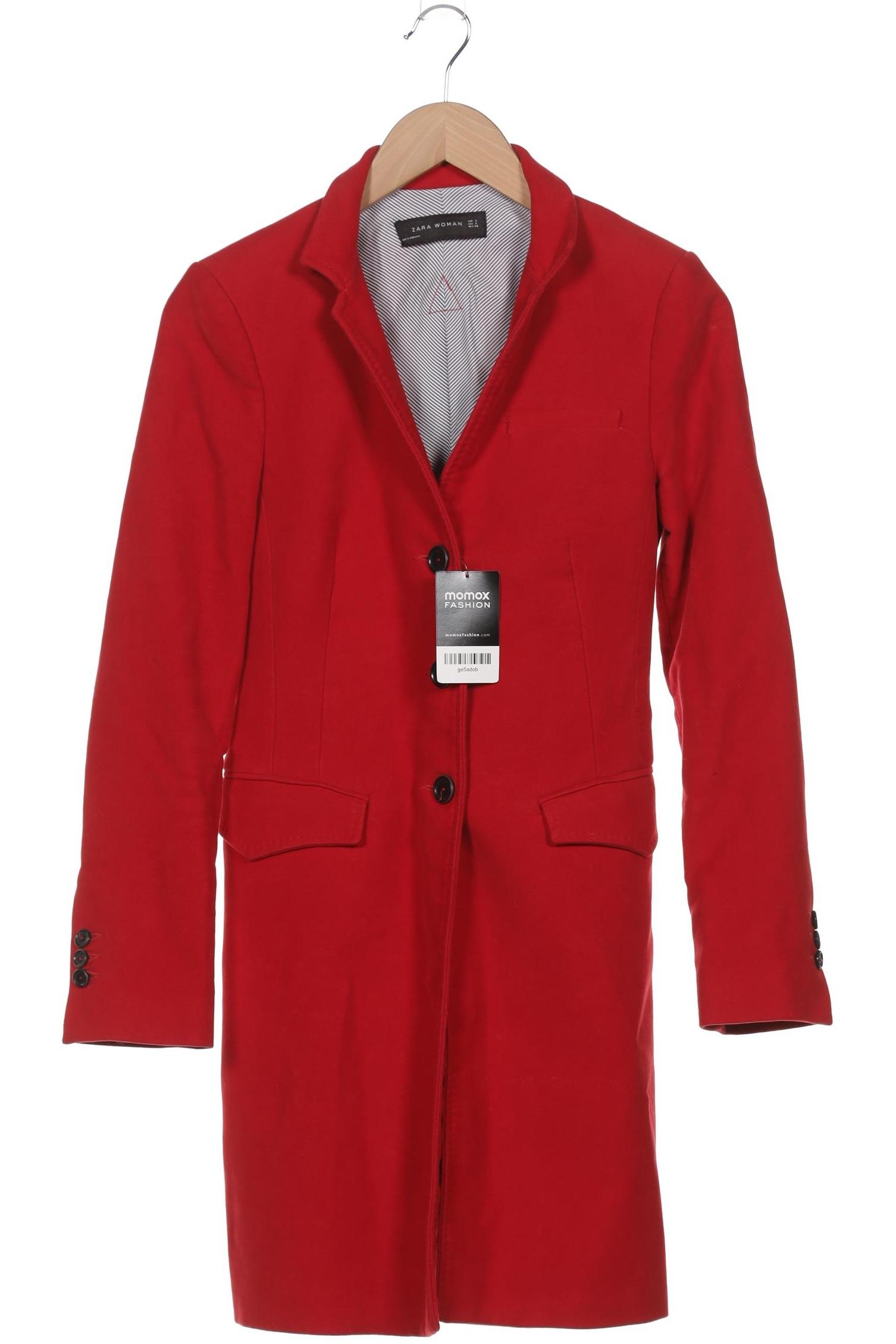 

Zara Damen Mantel, rot, Gr. 36