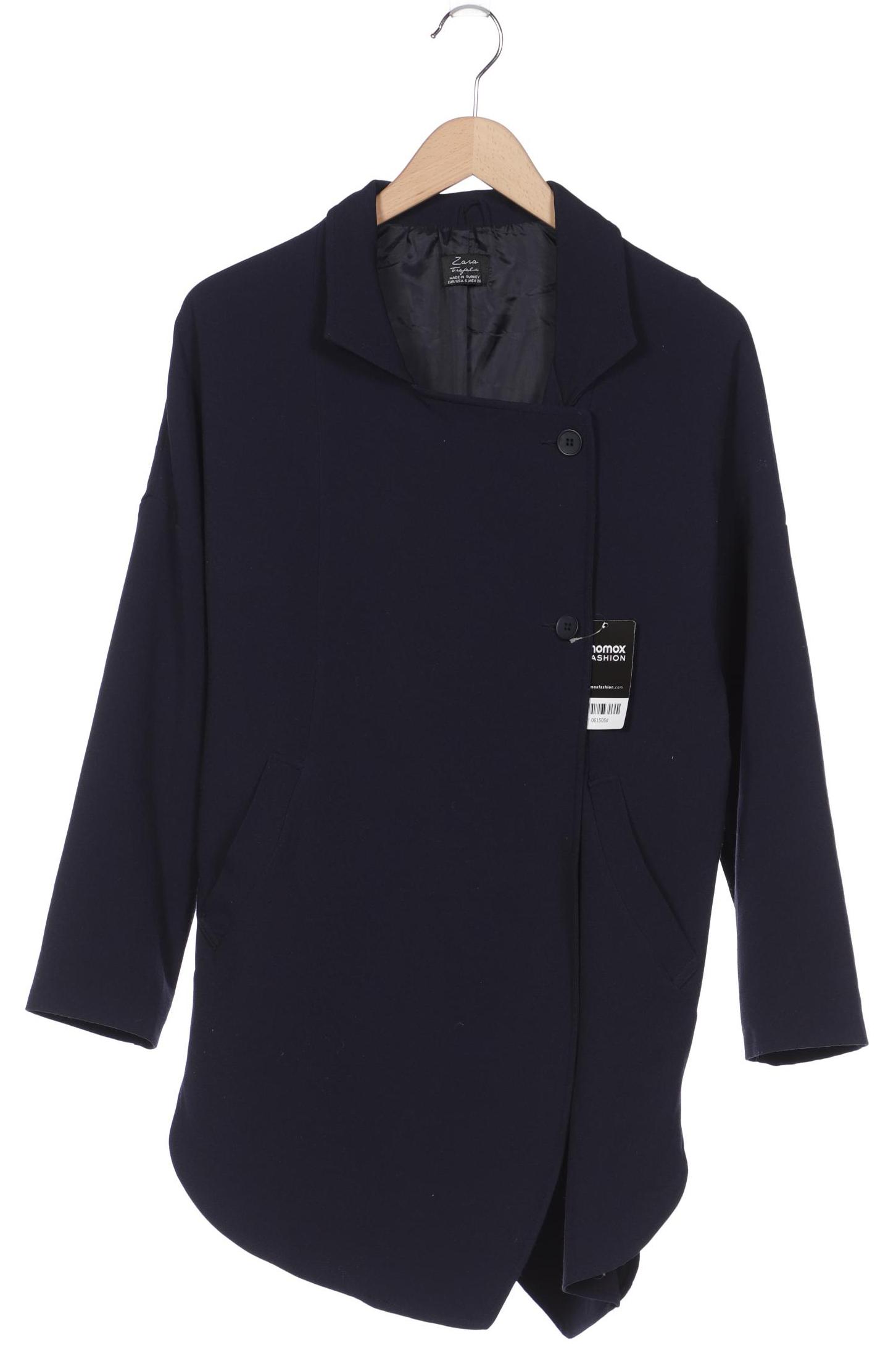 

Zara Damen Mantel, marineblau, Gr. 36