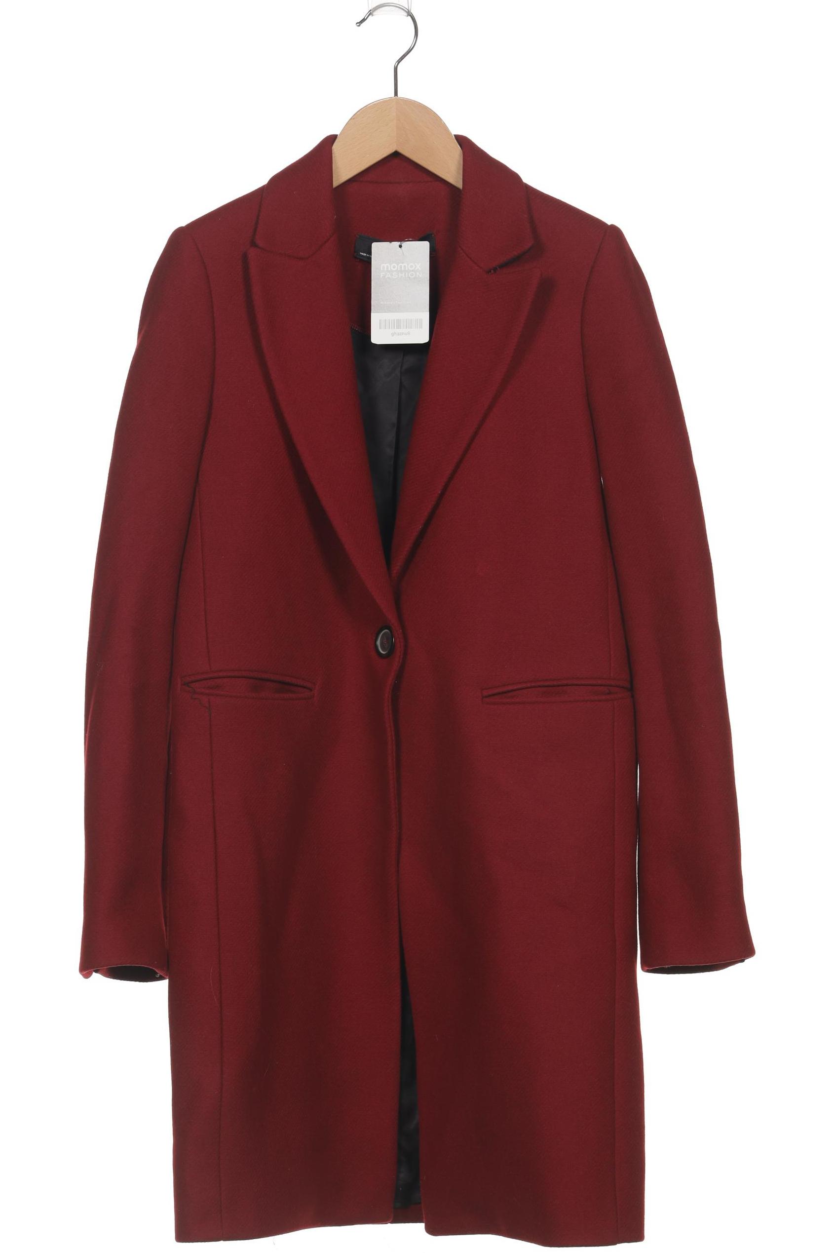 

Zara Damen Mantel, bordeaux, Gr. 34