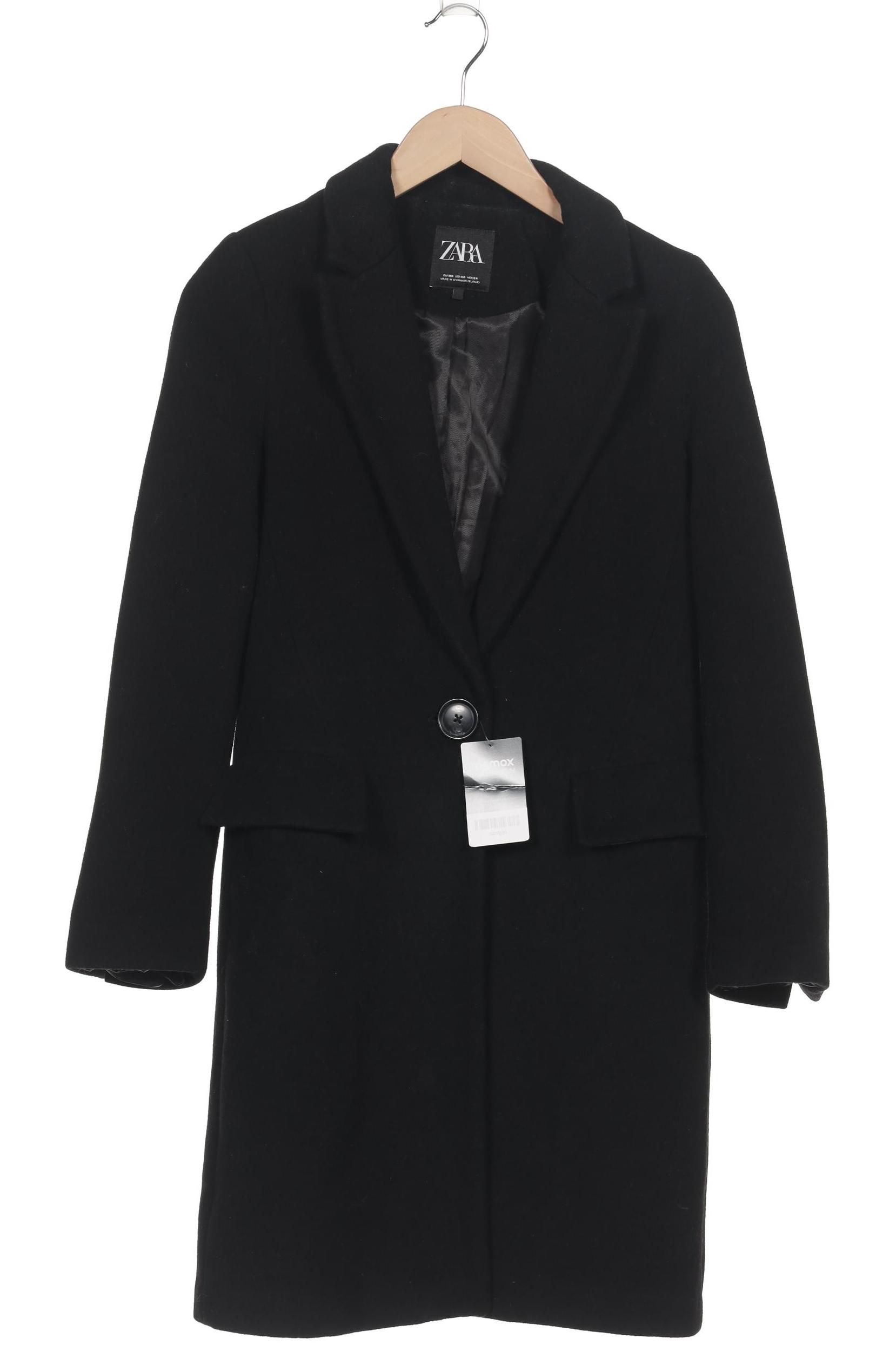 

Zara Damen Mantel, schwarz, Gr. 34