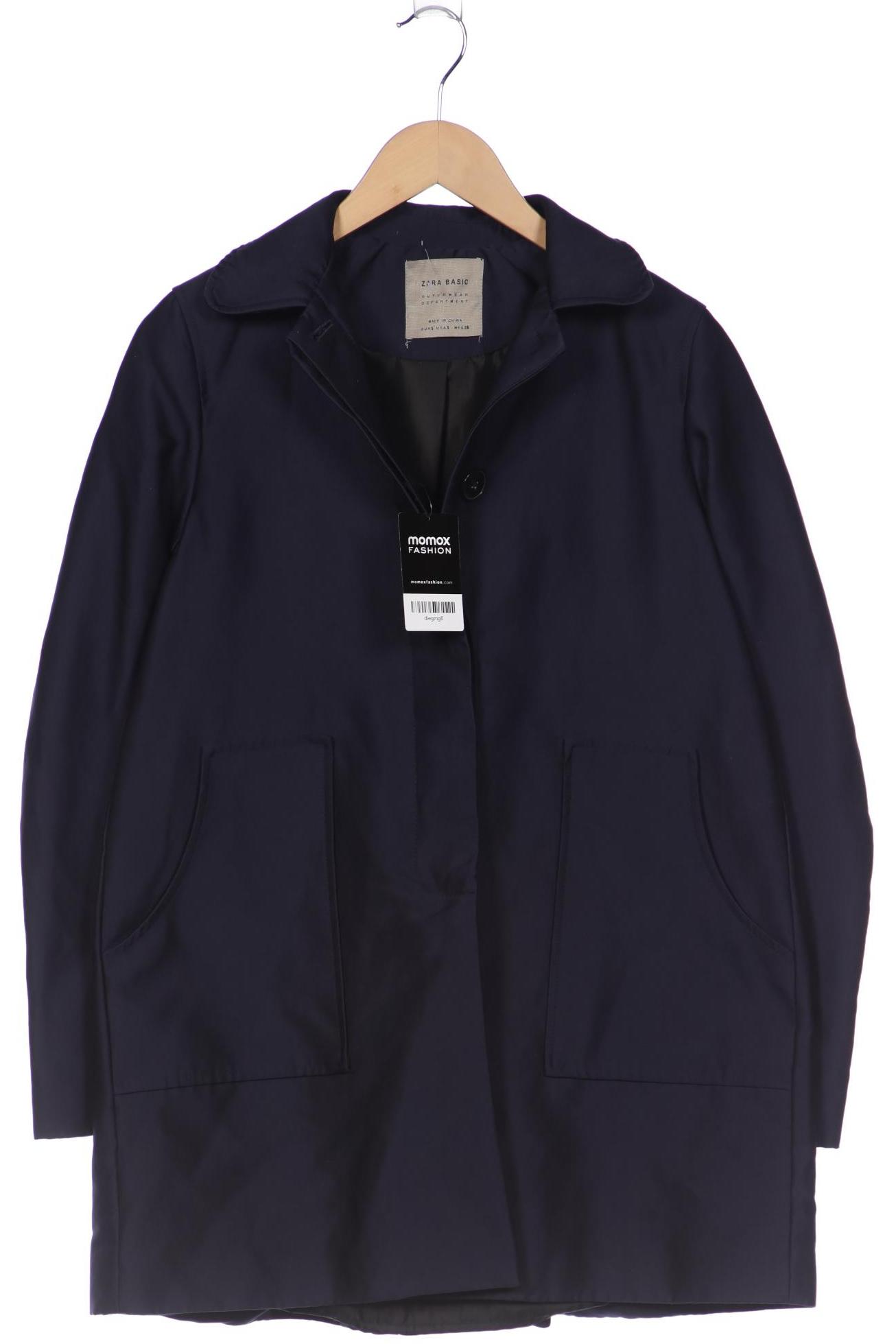 

ZARA Damen Mantel, marineblau