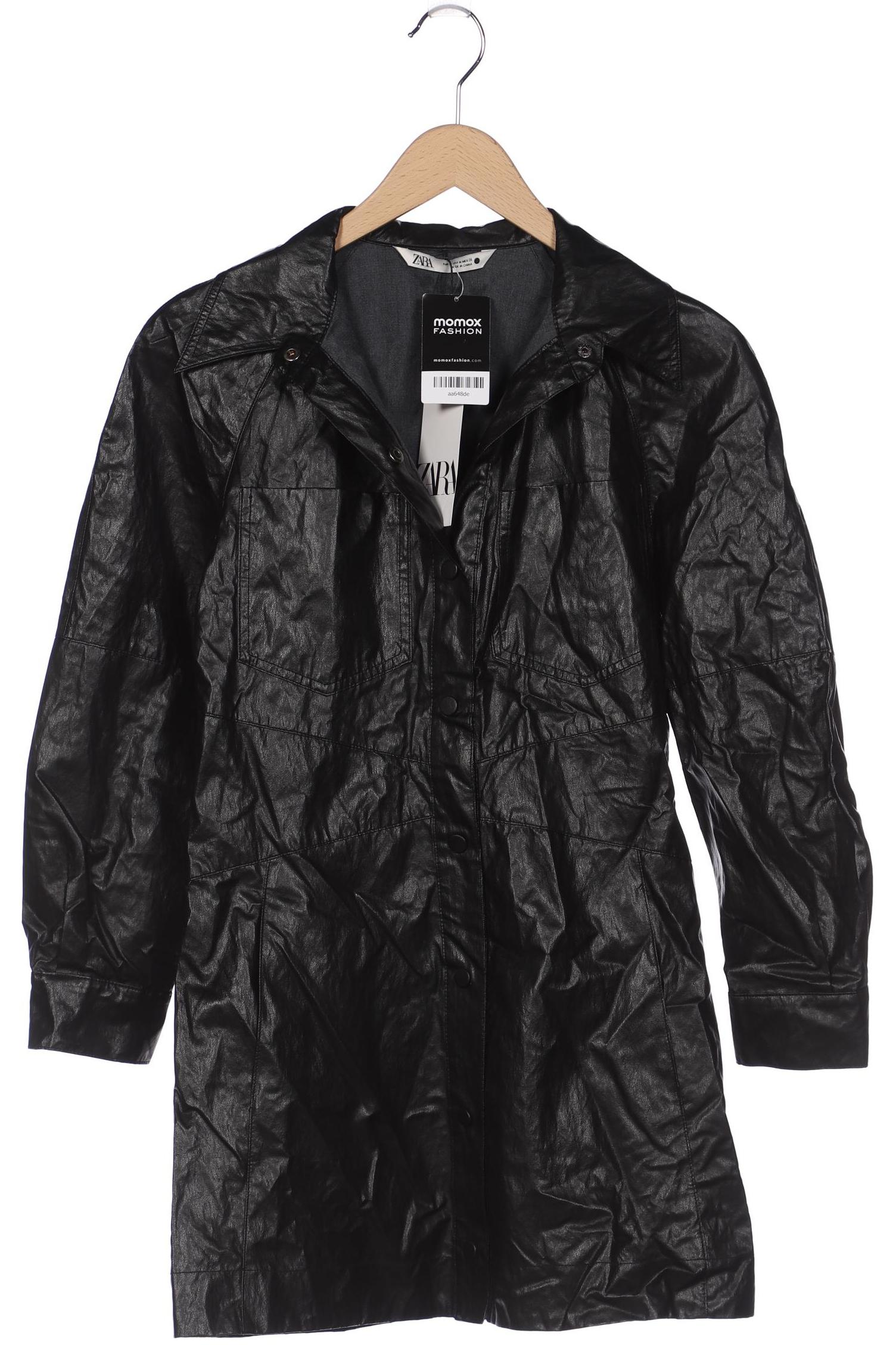 

ZARA Damen Mantel, schwarz