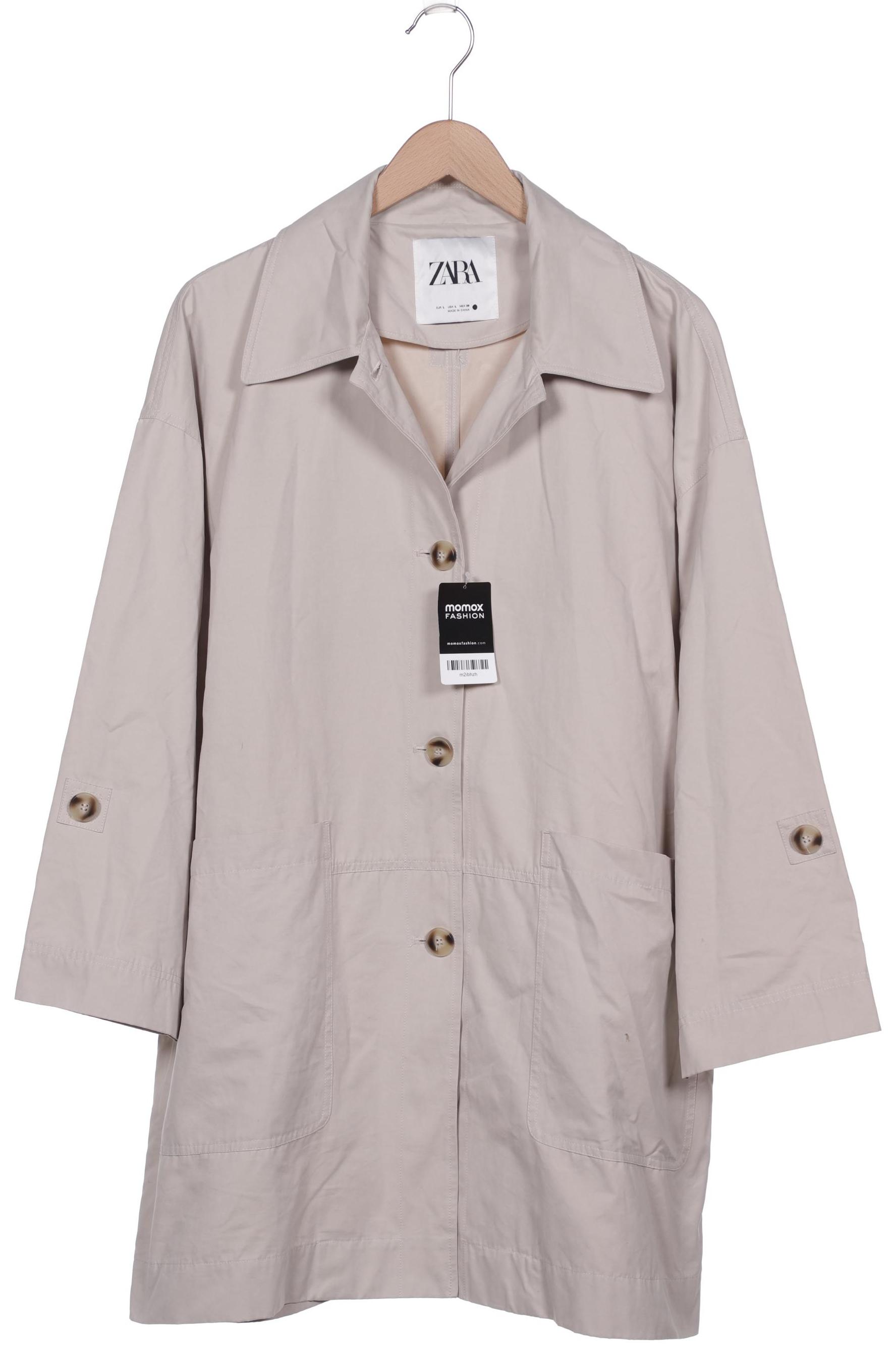 

ZARA Damen Mantel, beige