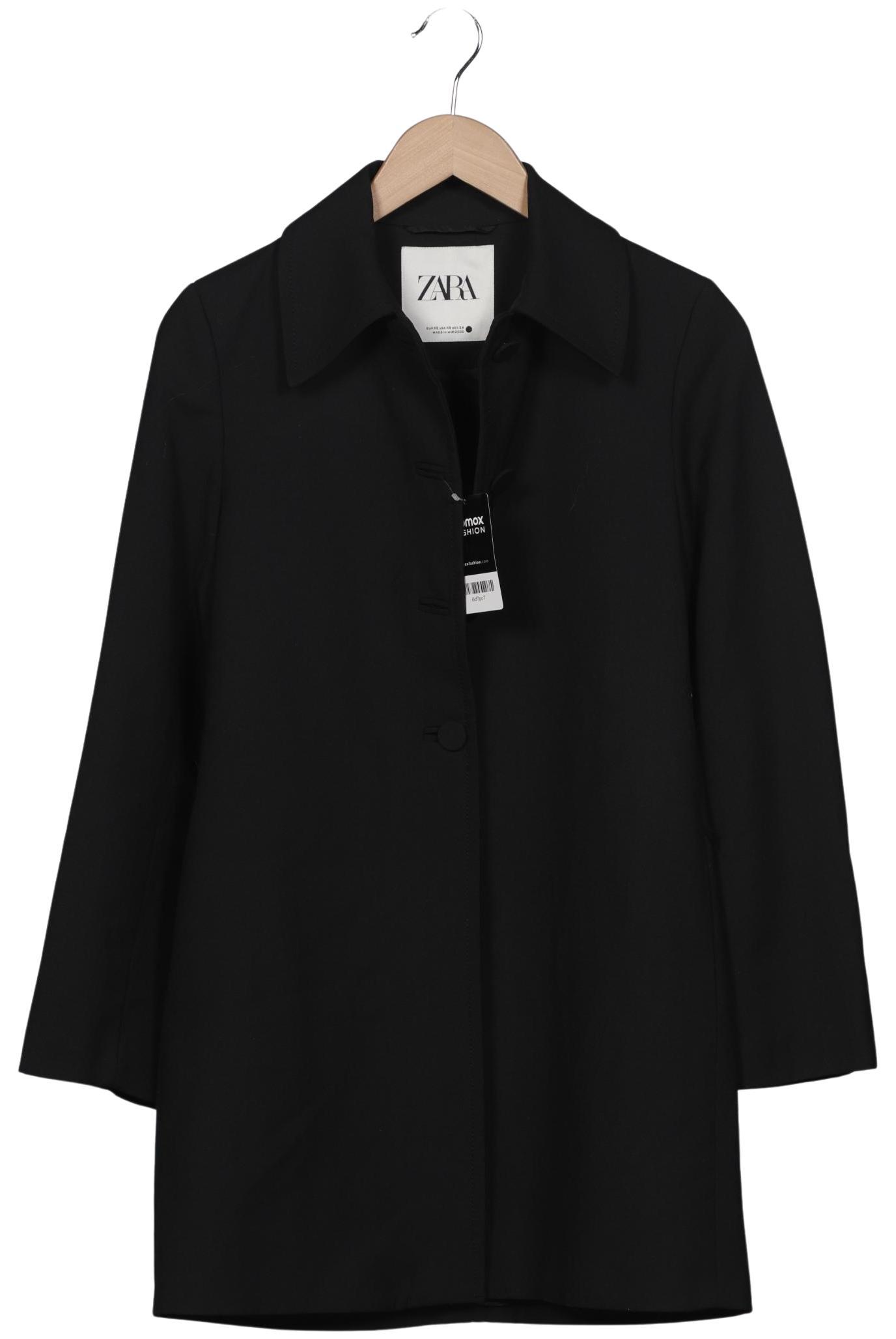 

Zara Damen Mantel, schwarz, Gr. 34