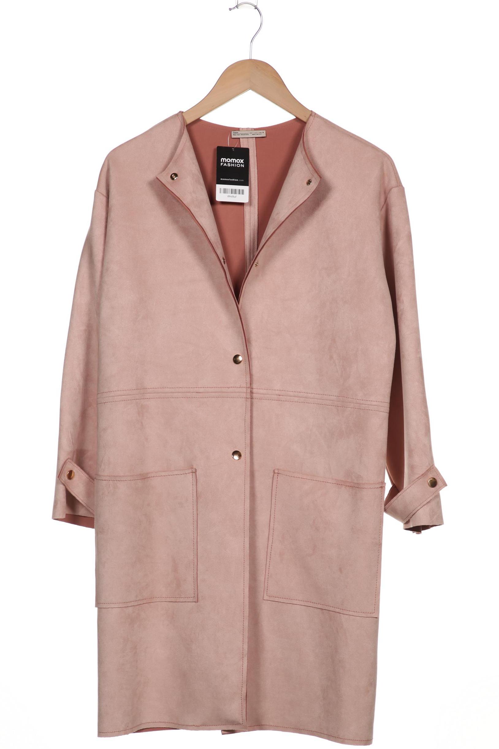 

ZARA Damen Mantel, pink