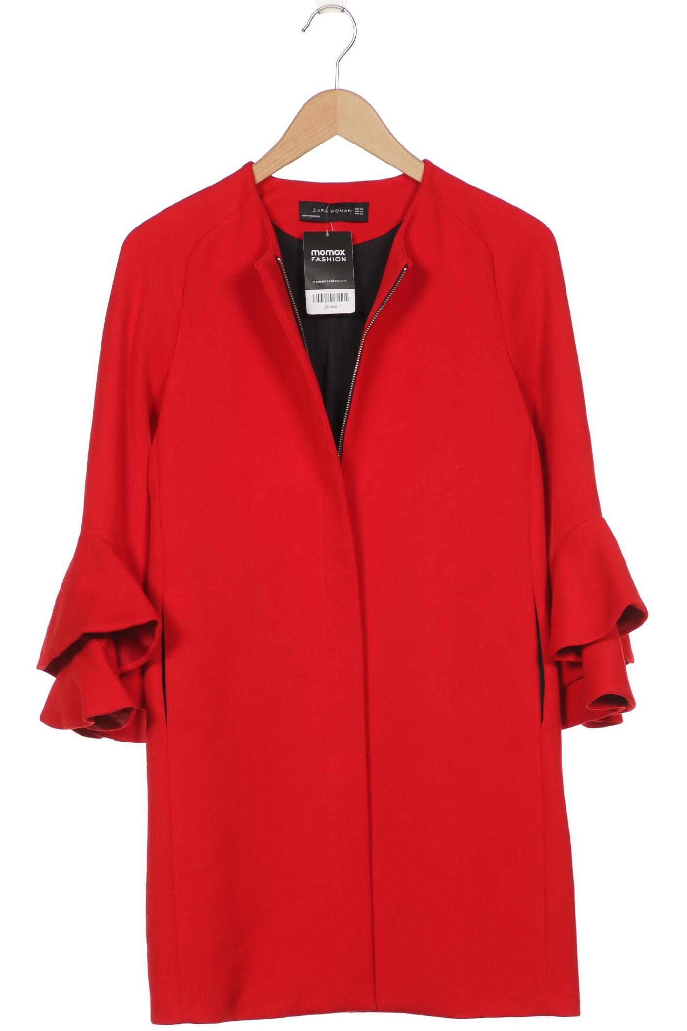 

Zara Damen Mantel, rot, Gr. 34