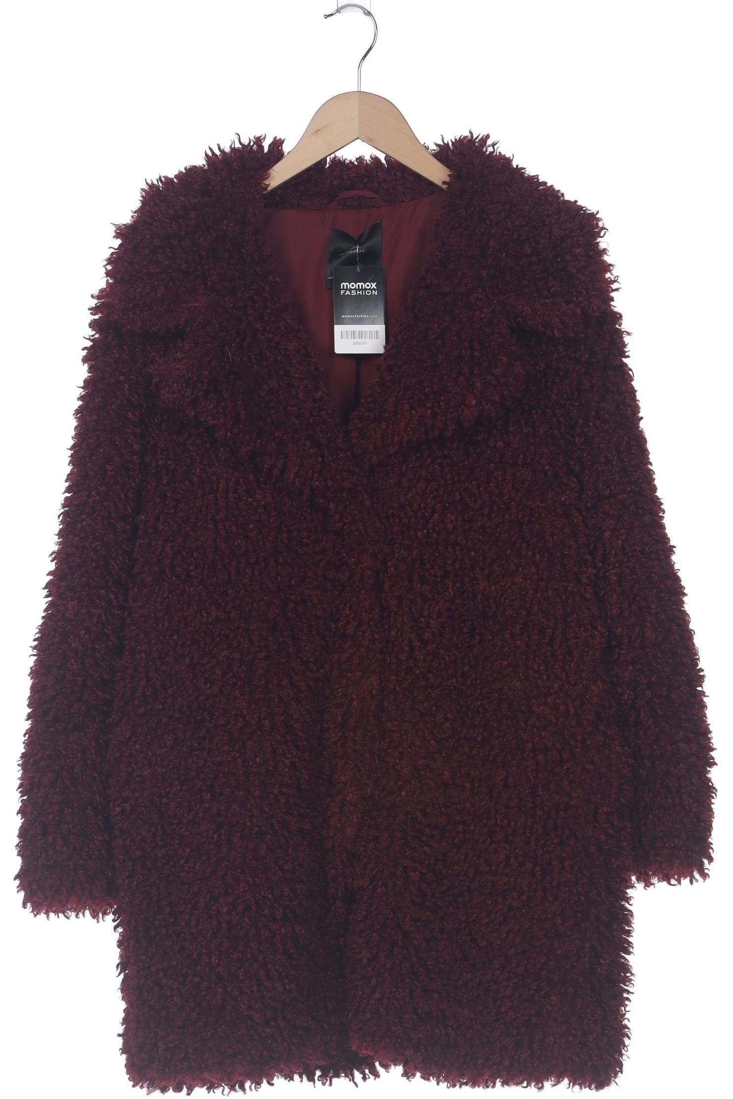 

Zara Damen Mantel, bordeaux, Gr. 42