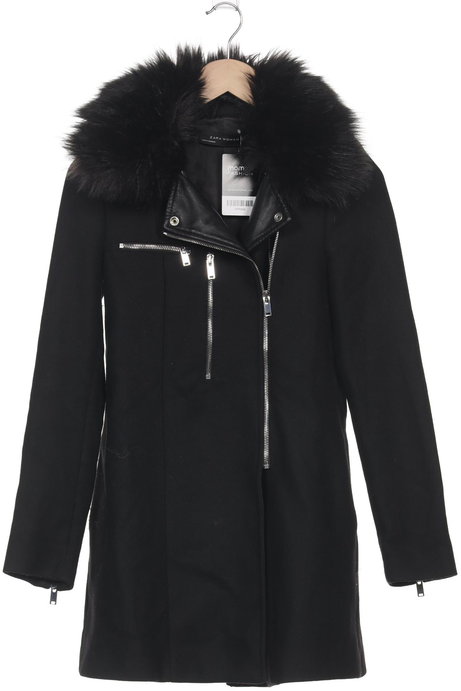 

Zara Damen Mantel, schwarz, Gr. 34