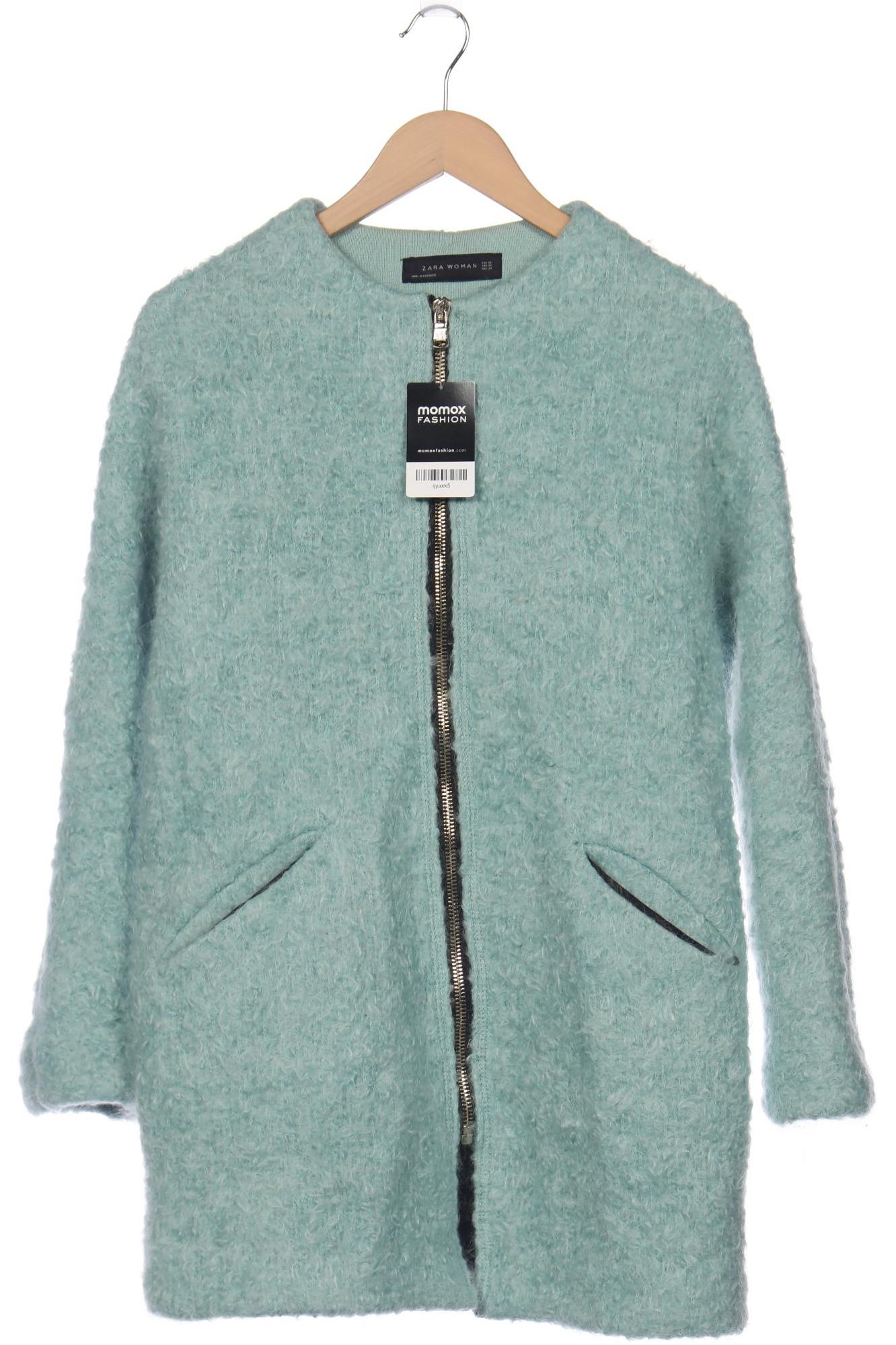 

ZARA Damen Mantel, türkis