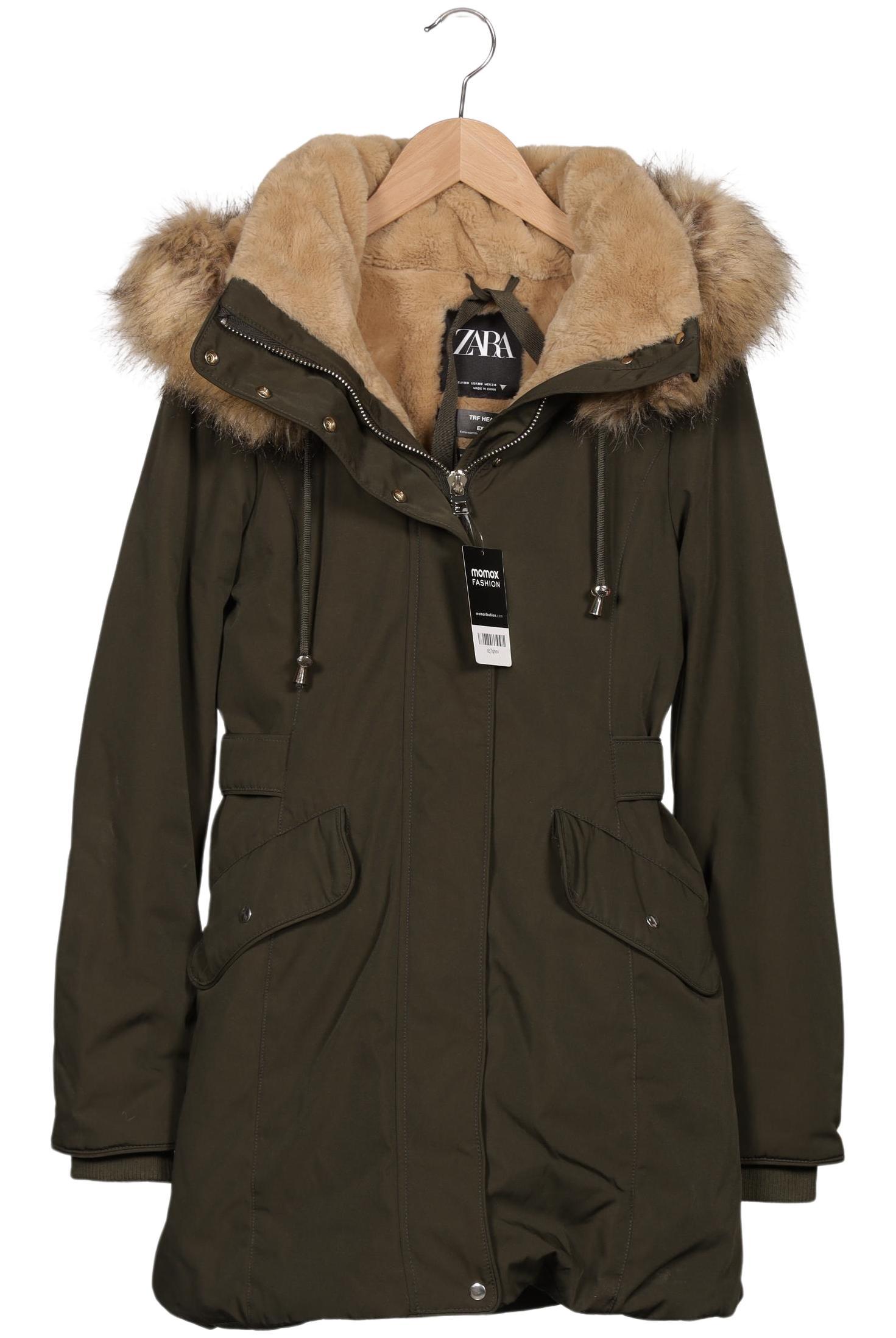 

Zara Damen Mantel, grün, Gr. 34